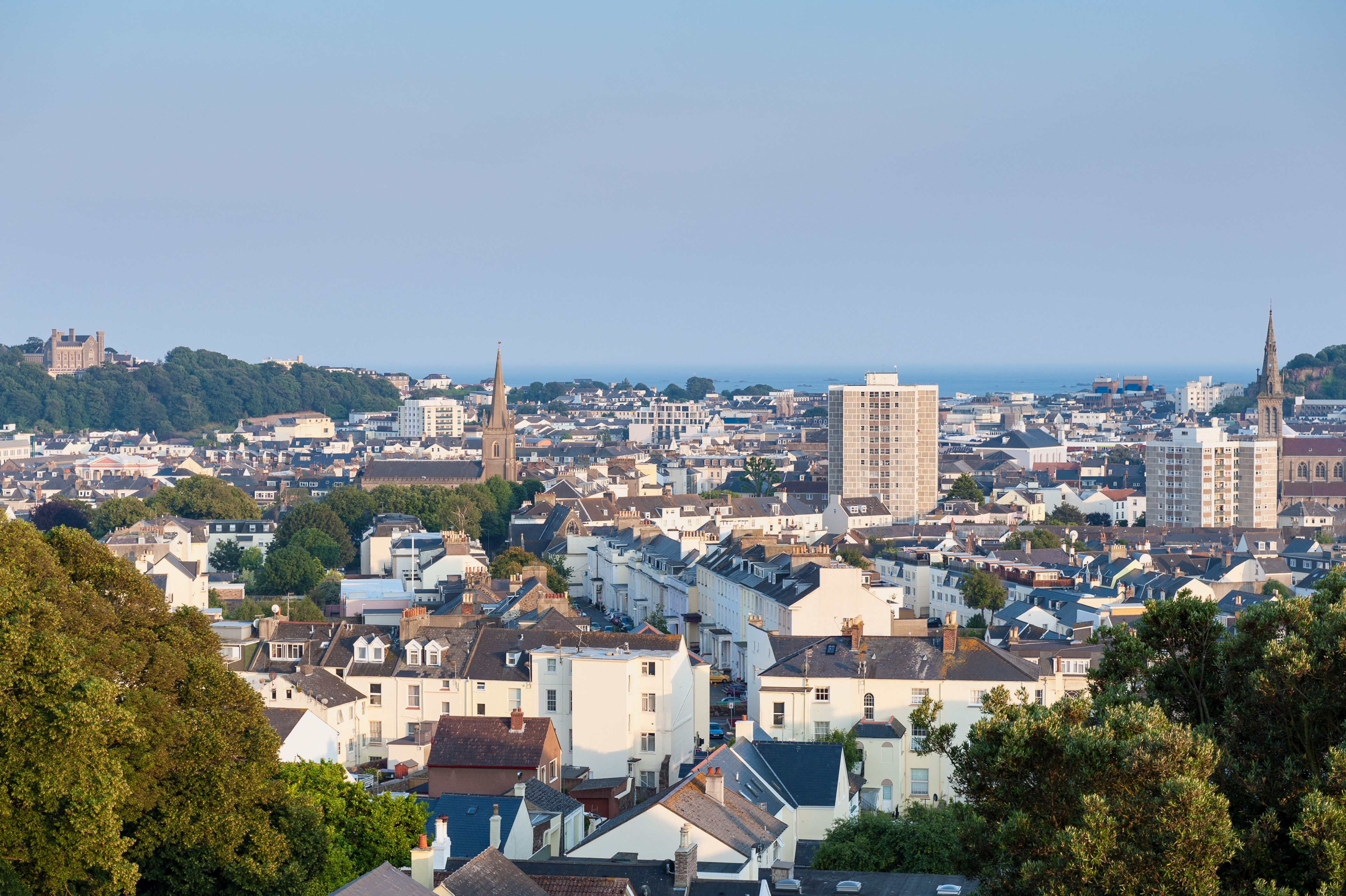 st helier skyline