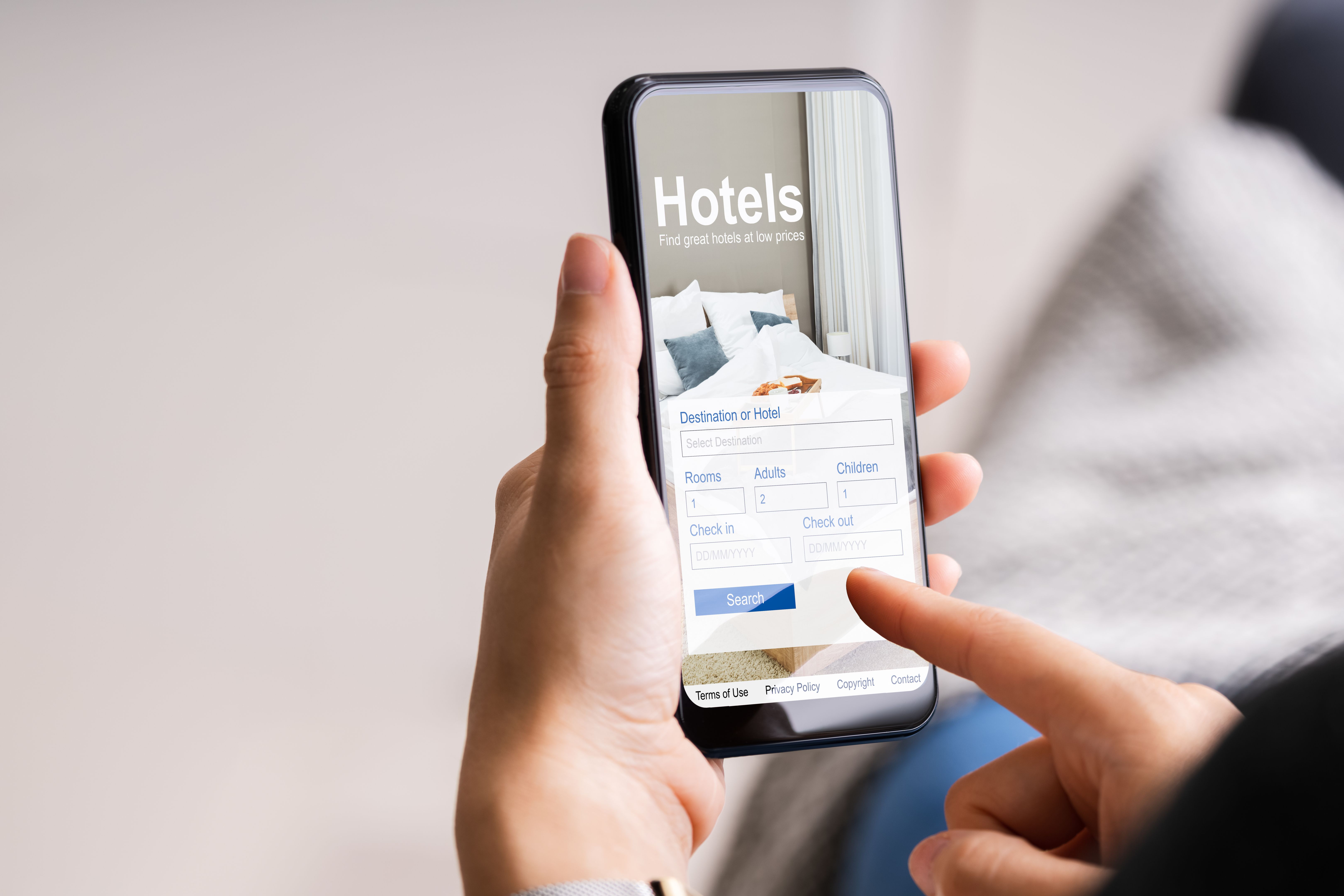 online hotel booking