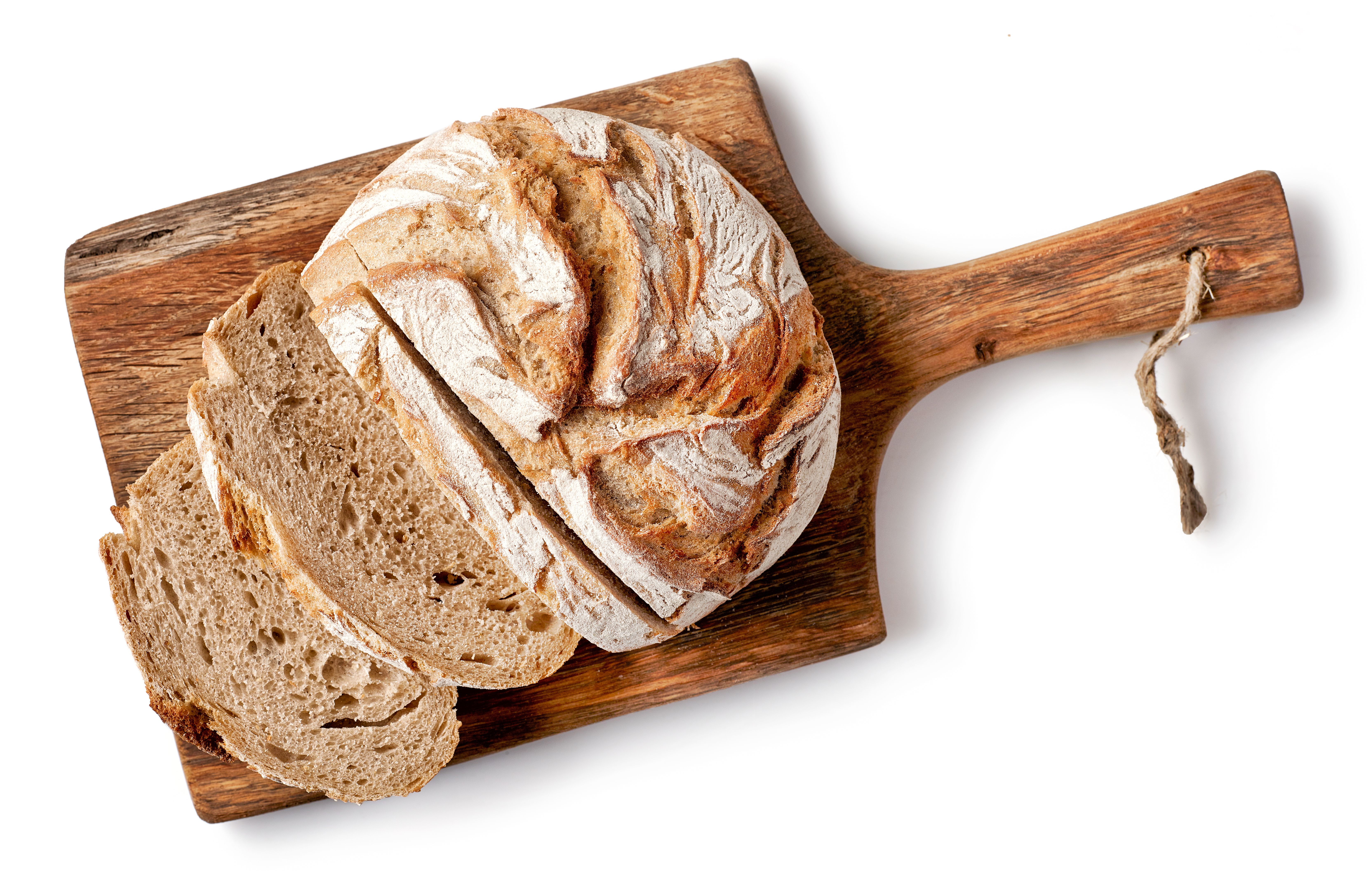 freshly baked bread