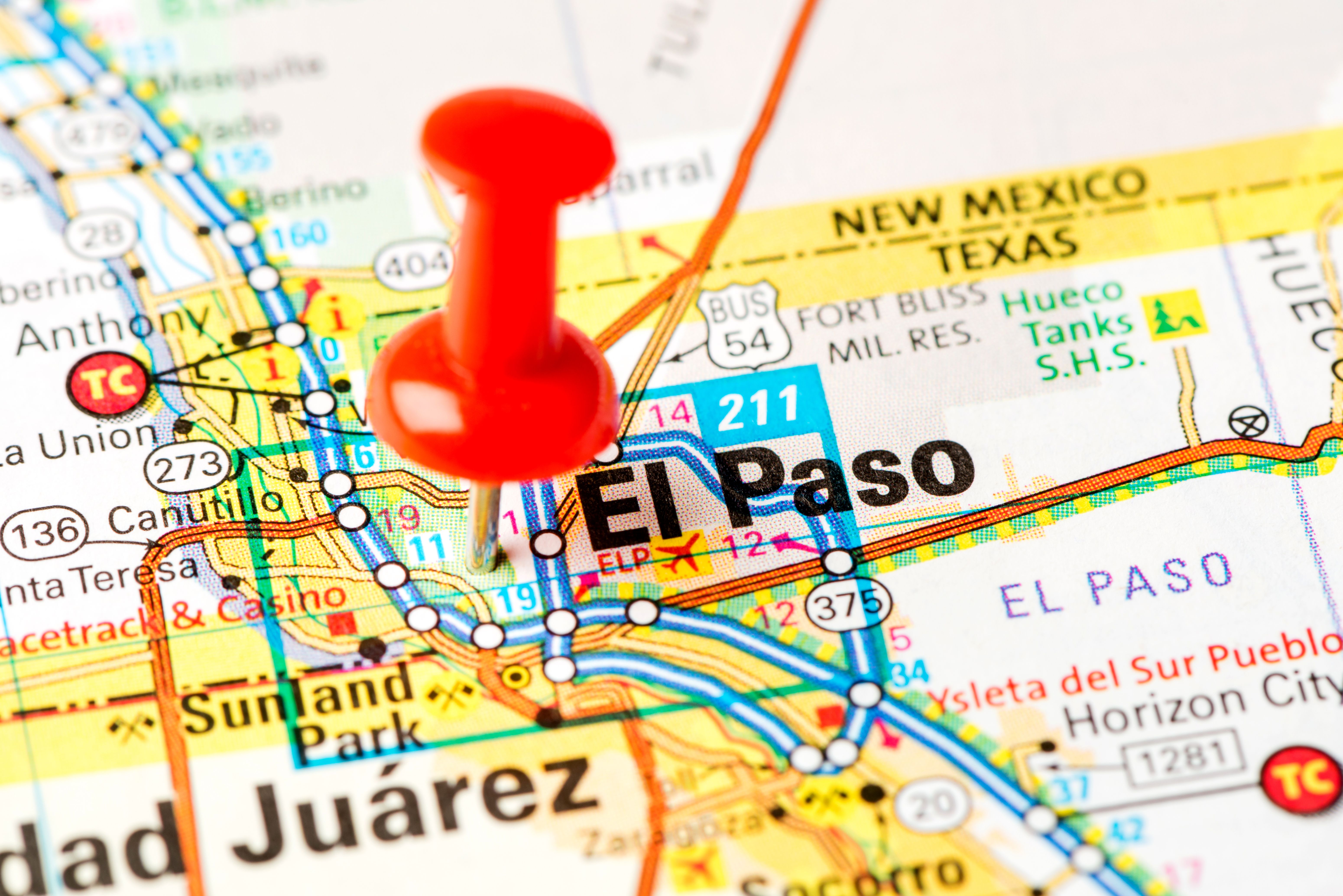 el paso map
