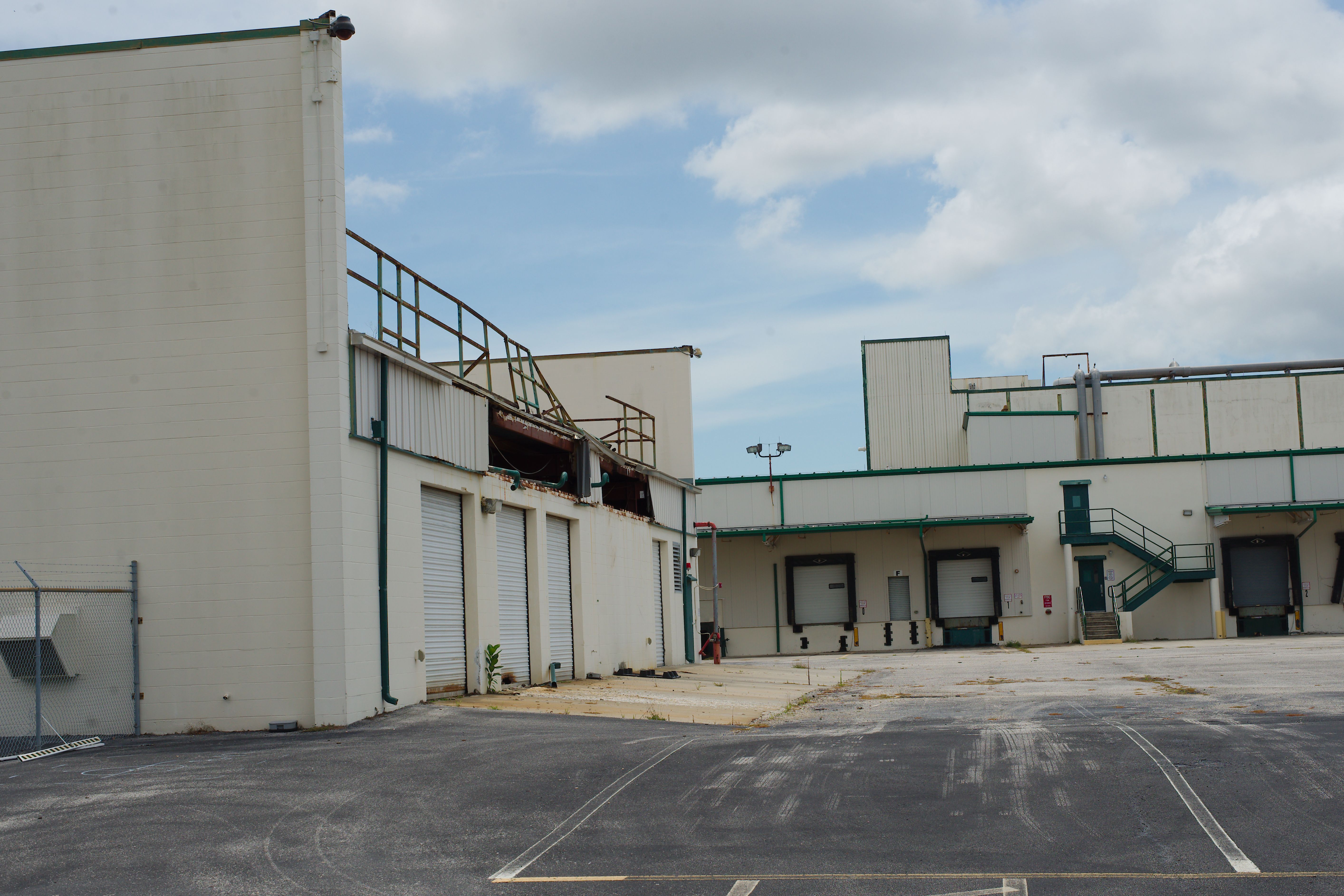 modern industrial warehouse