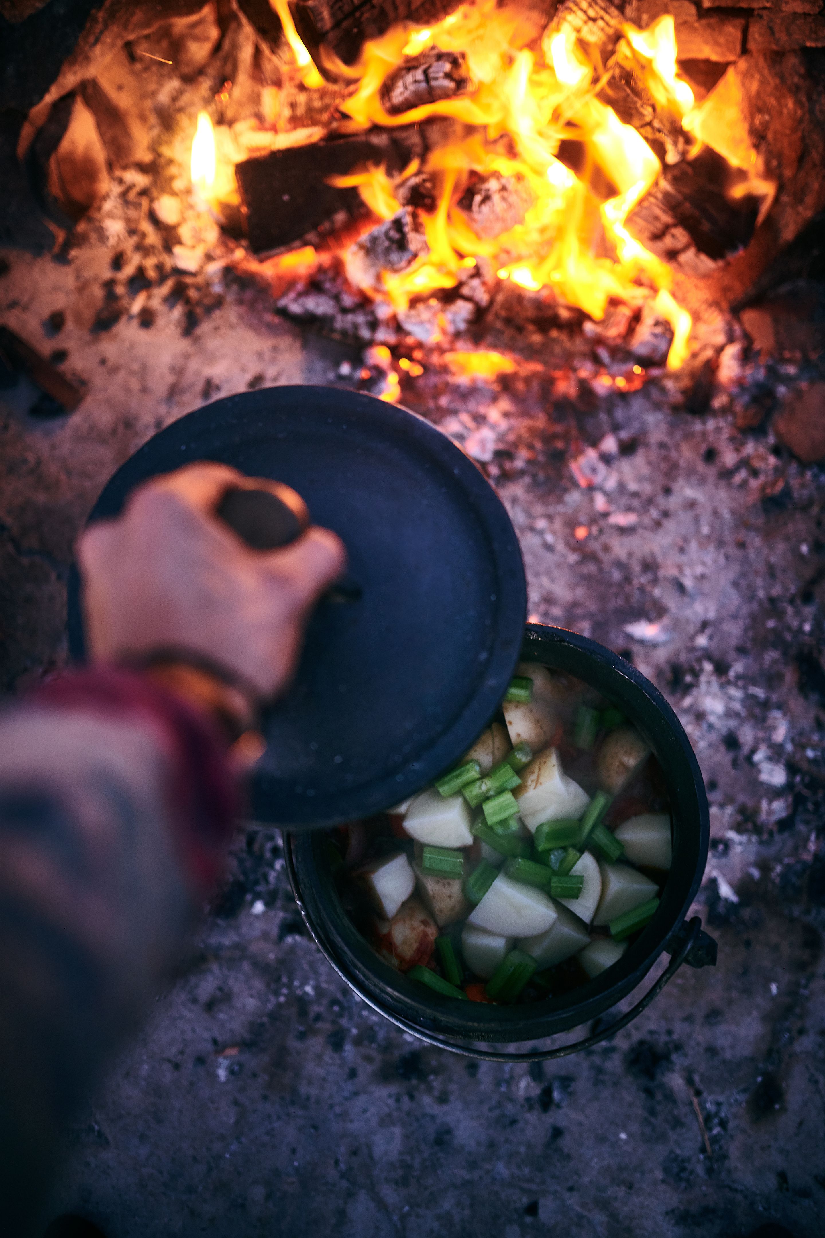 campfire cooking