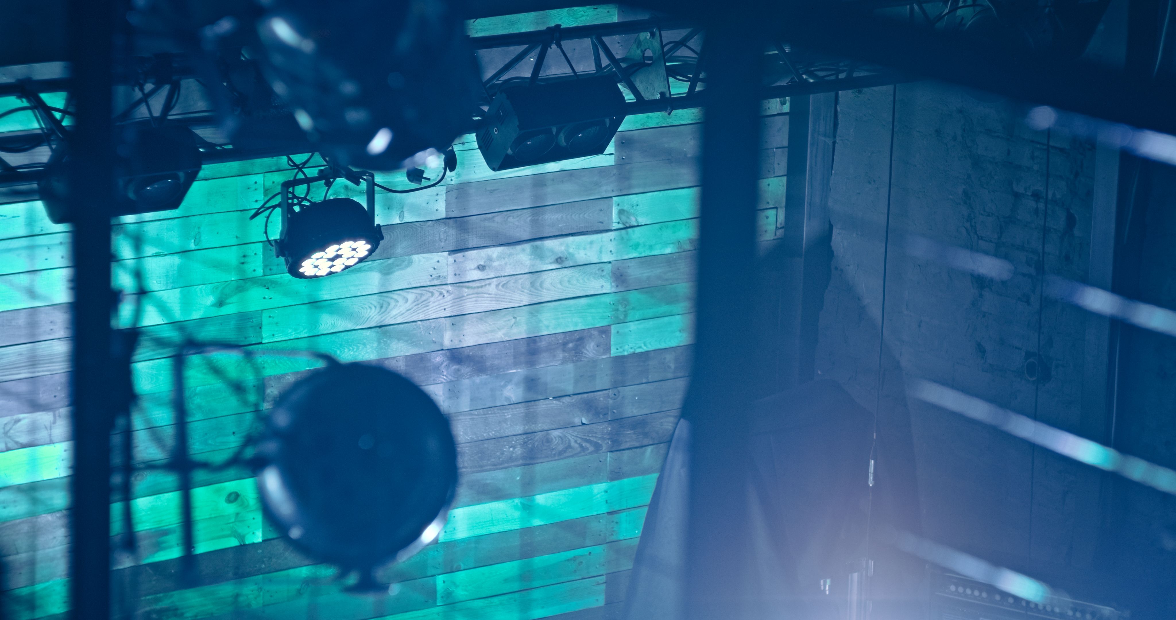 party lighting setup