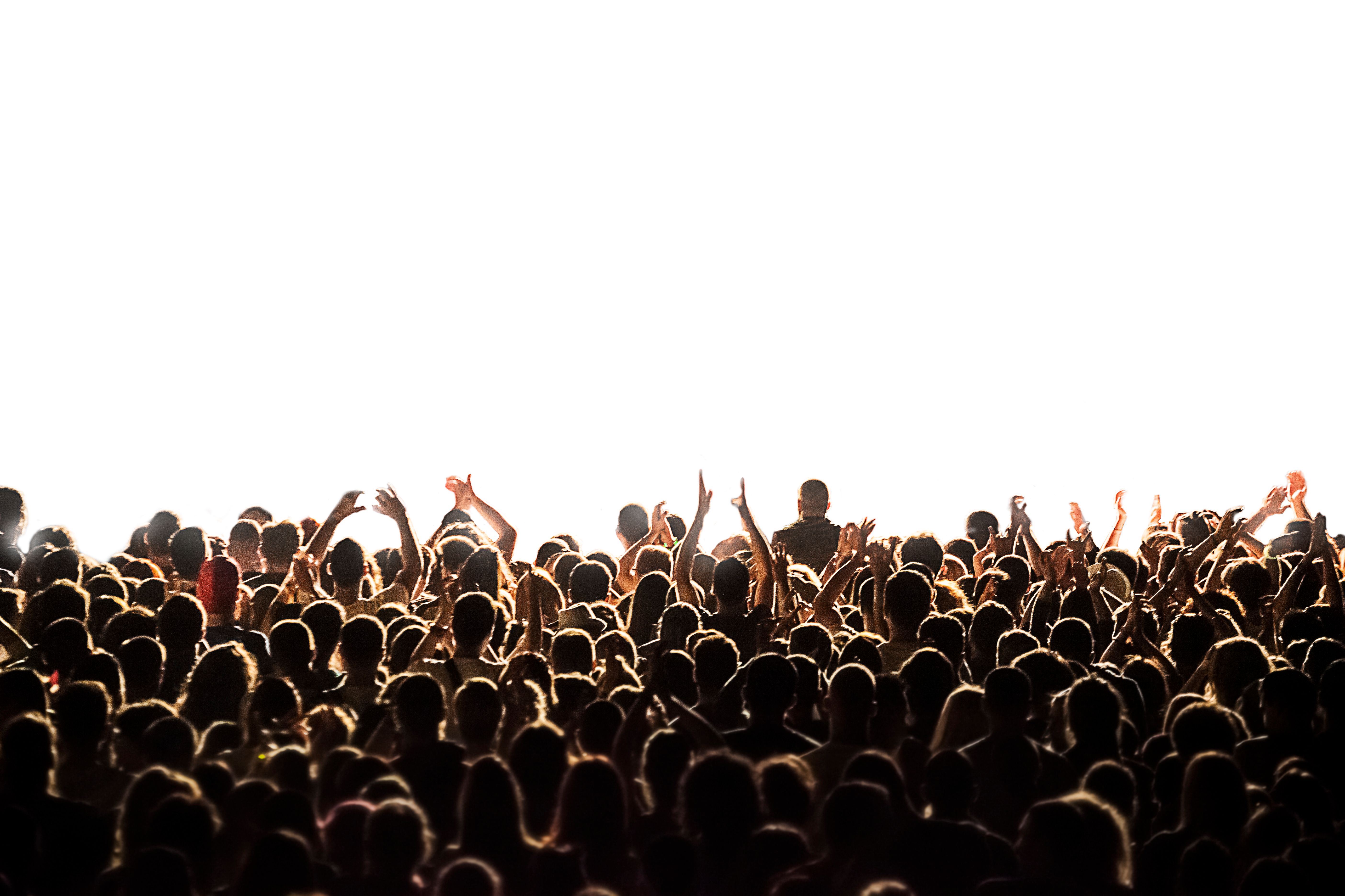 audience cheering