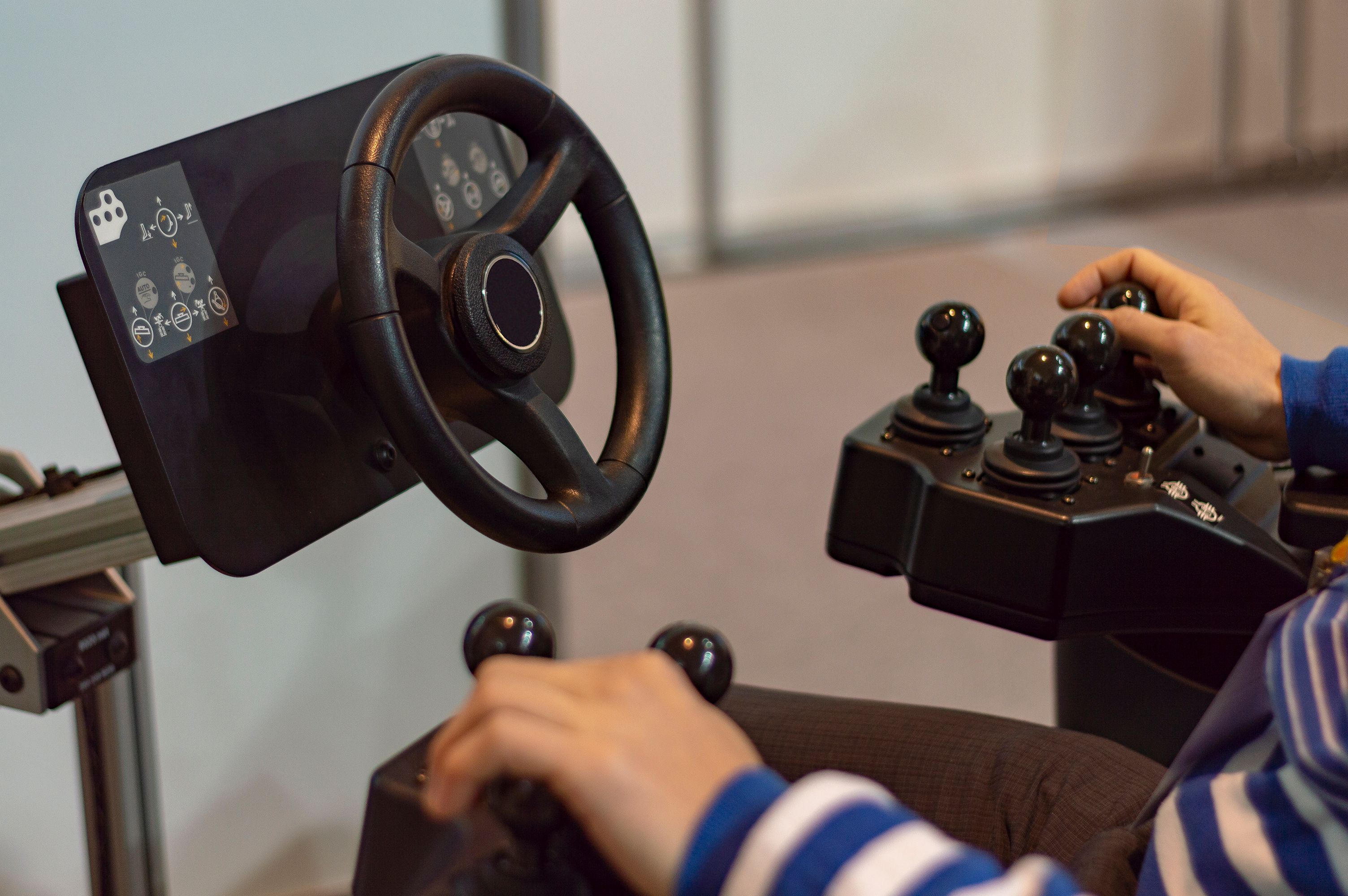 truck driving simulator