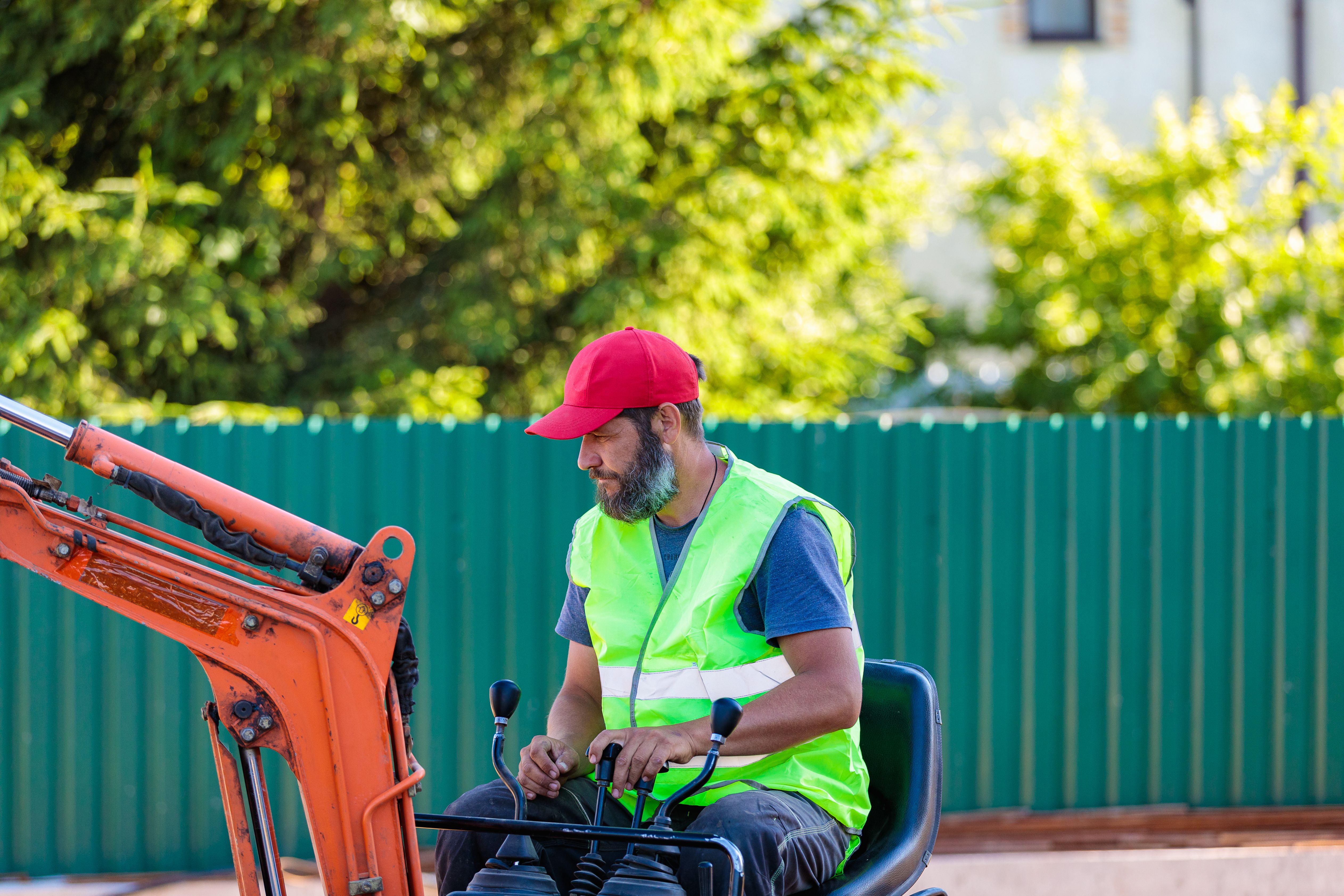 mini excavator operator