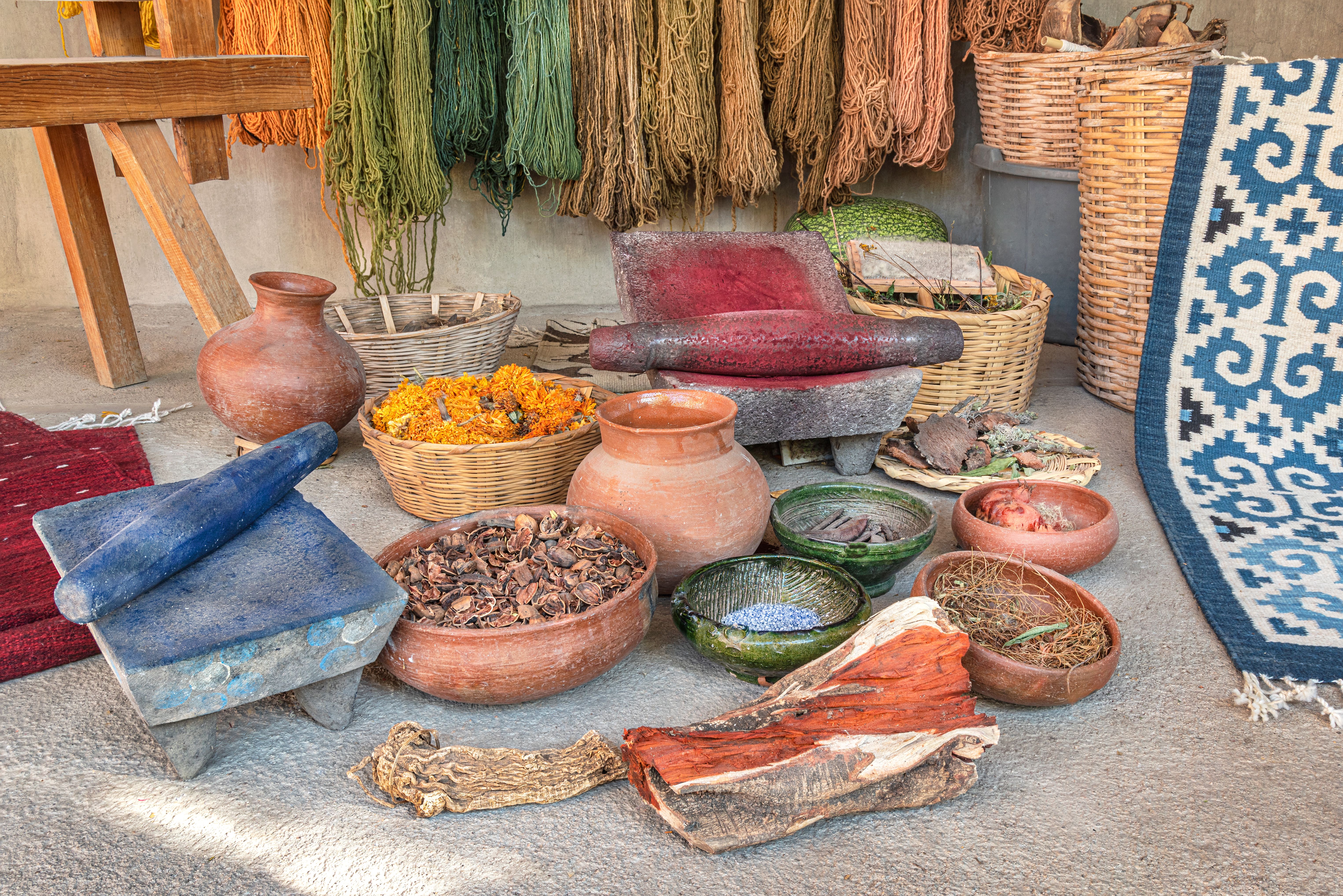 natural dye materials