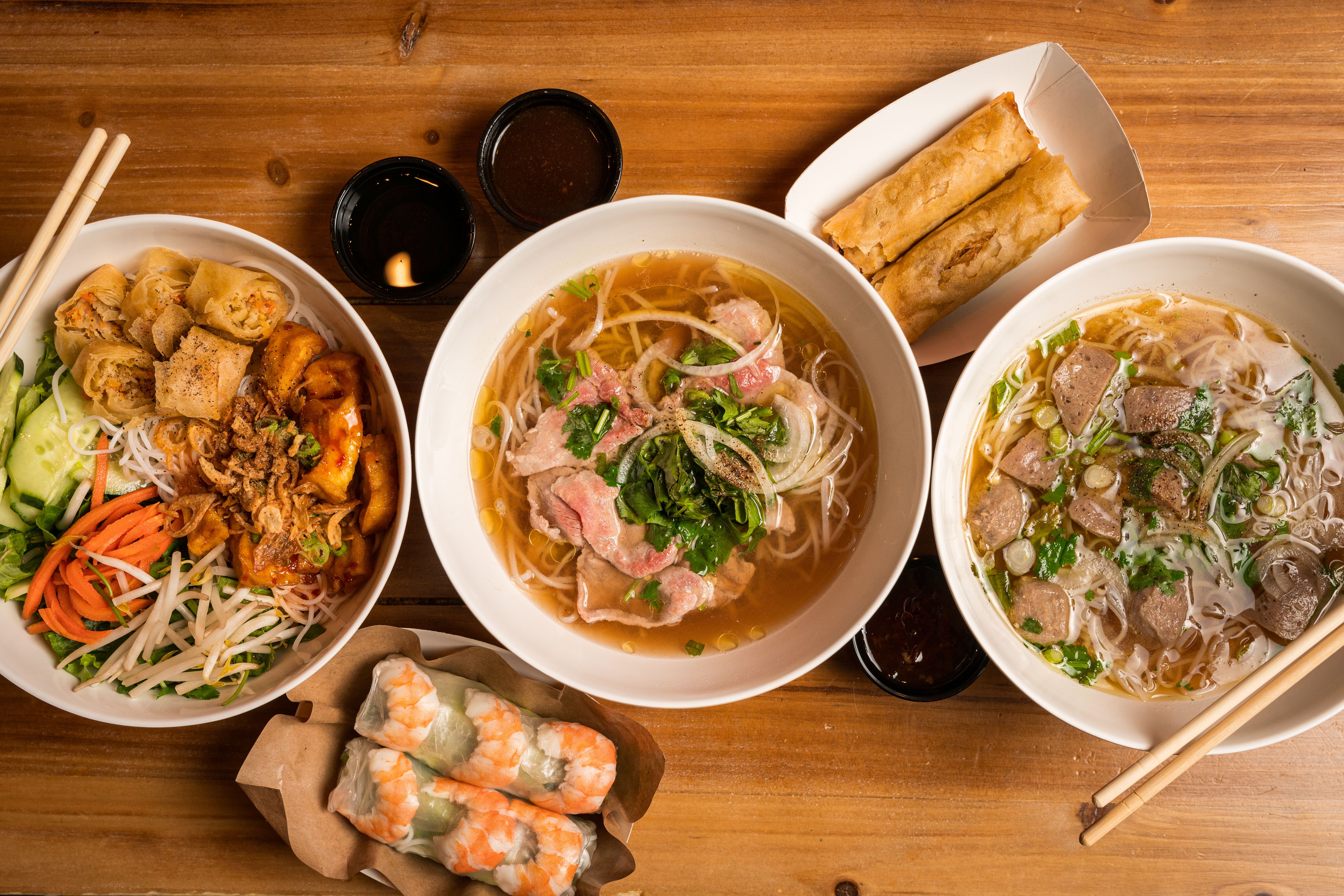 pho spring rolls