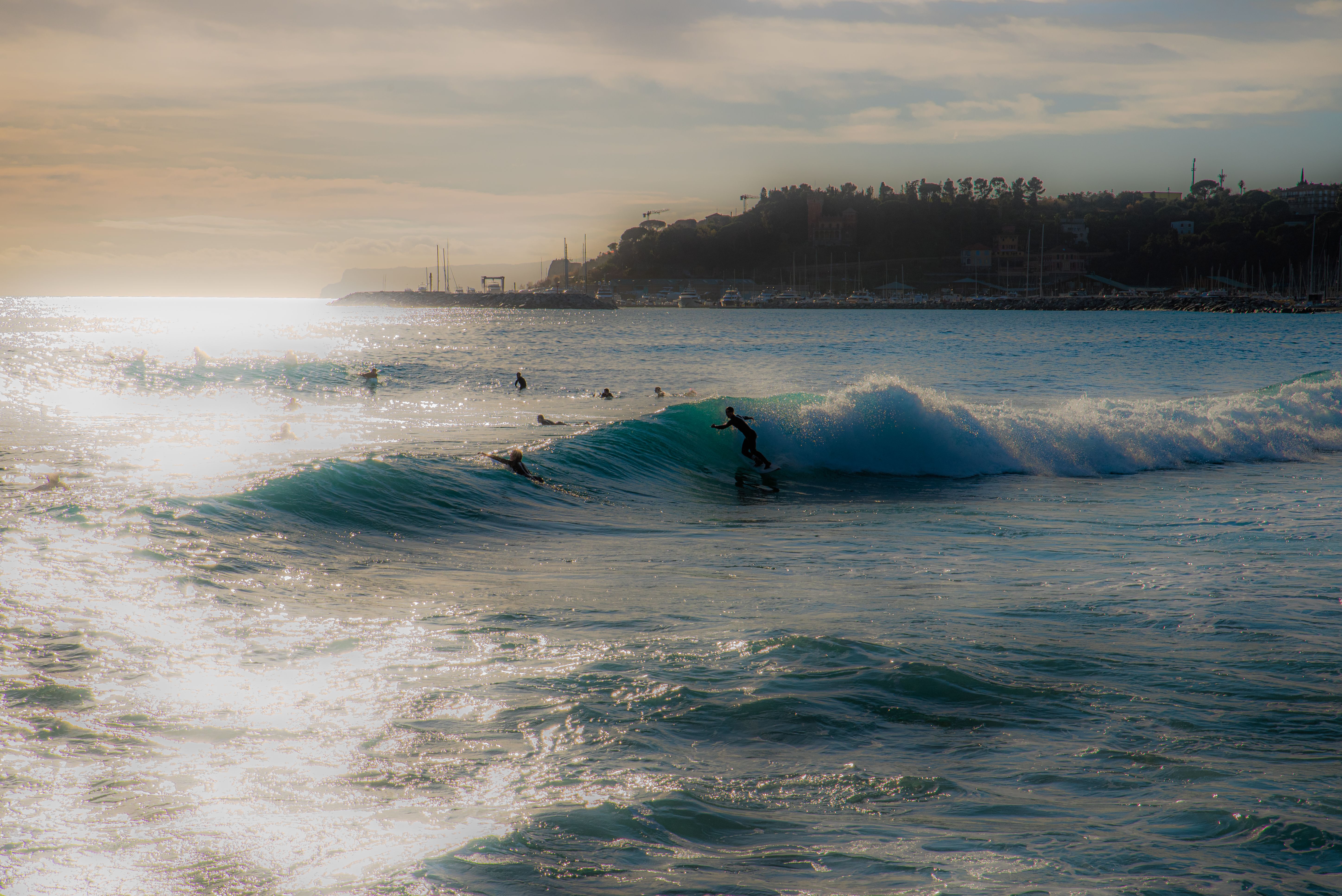 Varazze, municipality of the Beigua park, overlooking the Ligurian Sea, is a destination for summer and winter tourism.