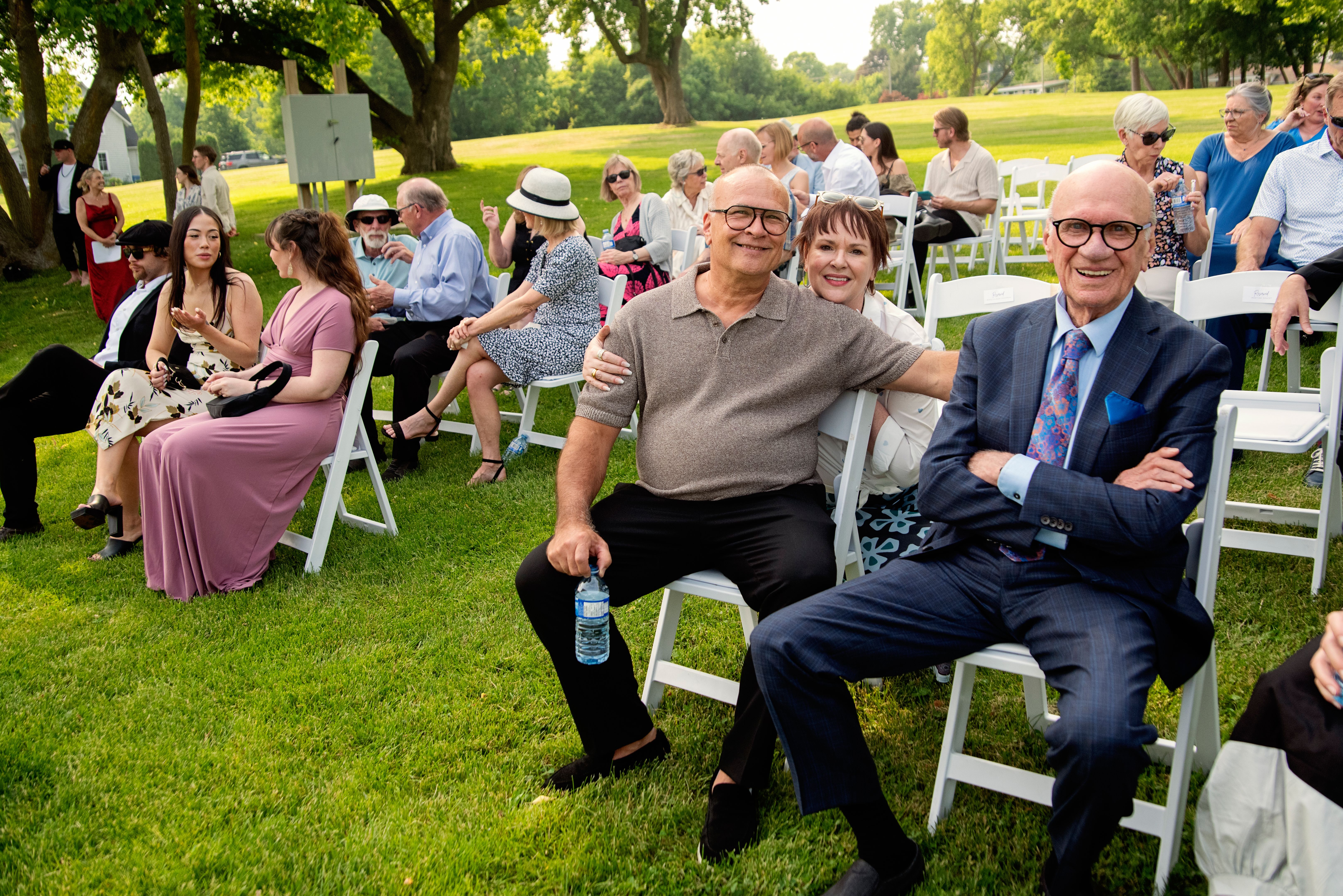 outdoor wedding entertainment