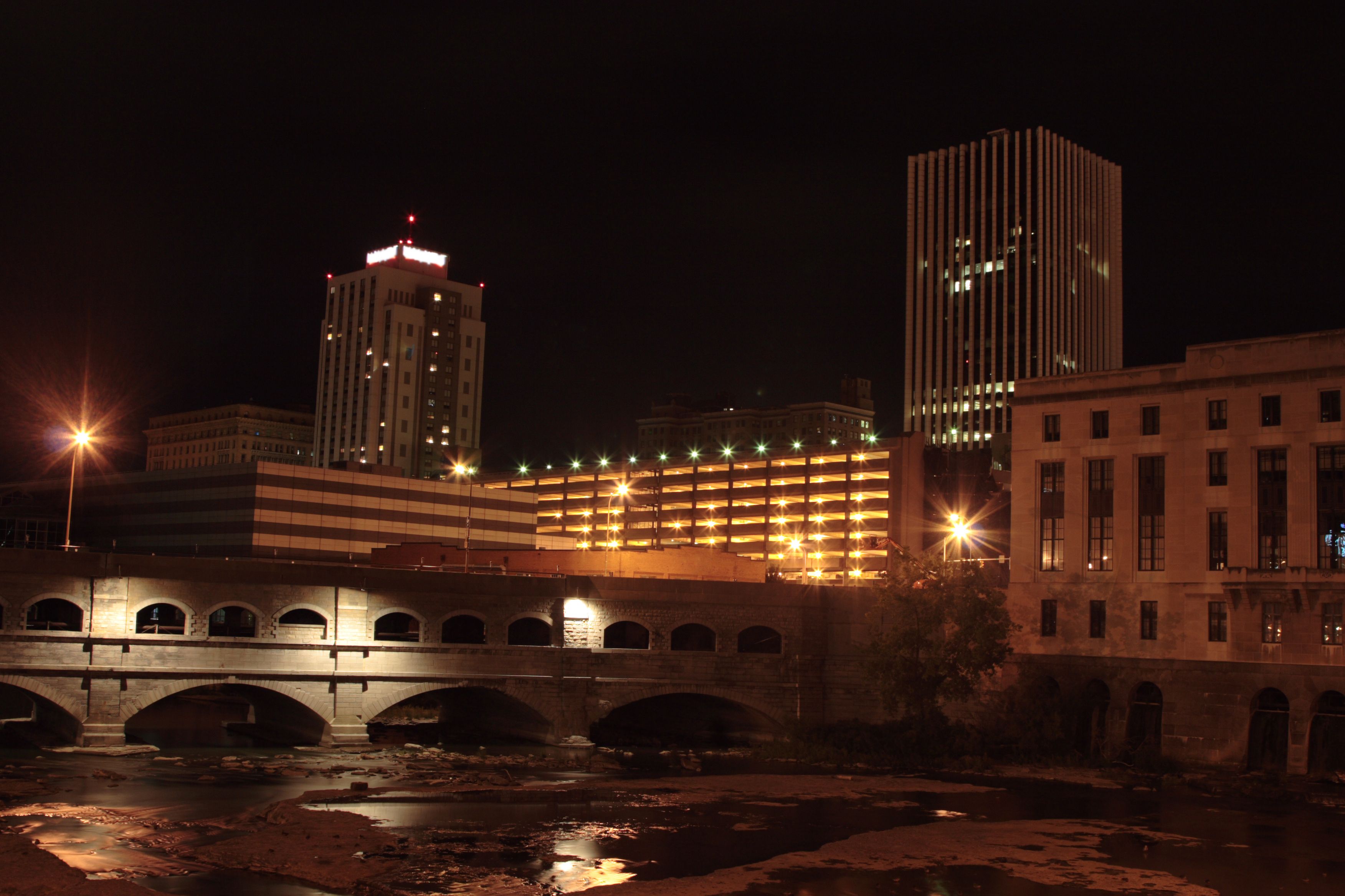 Night in Rochester