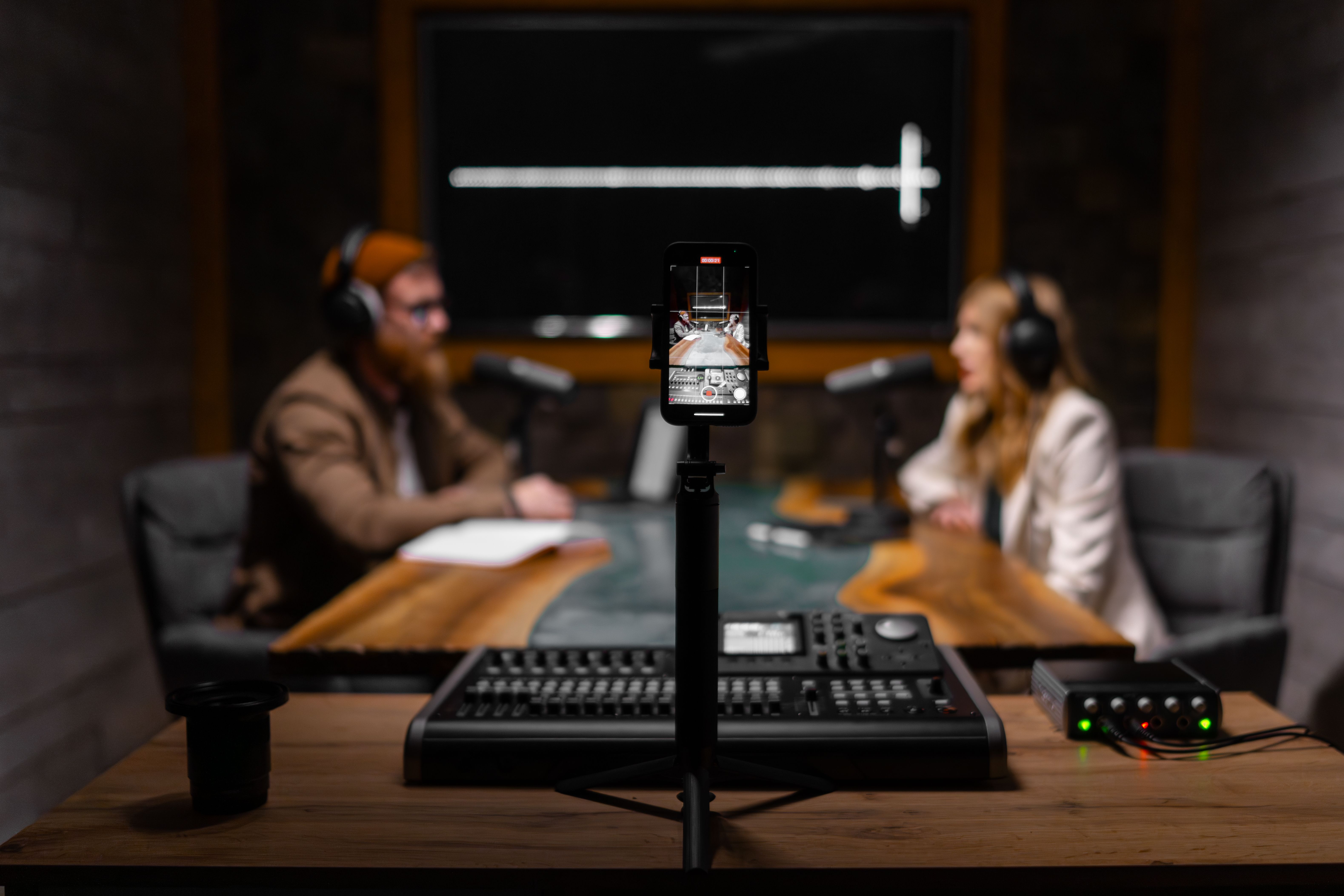 podcasting studio