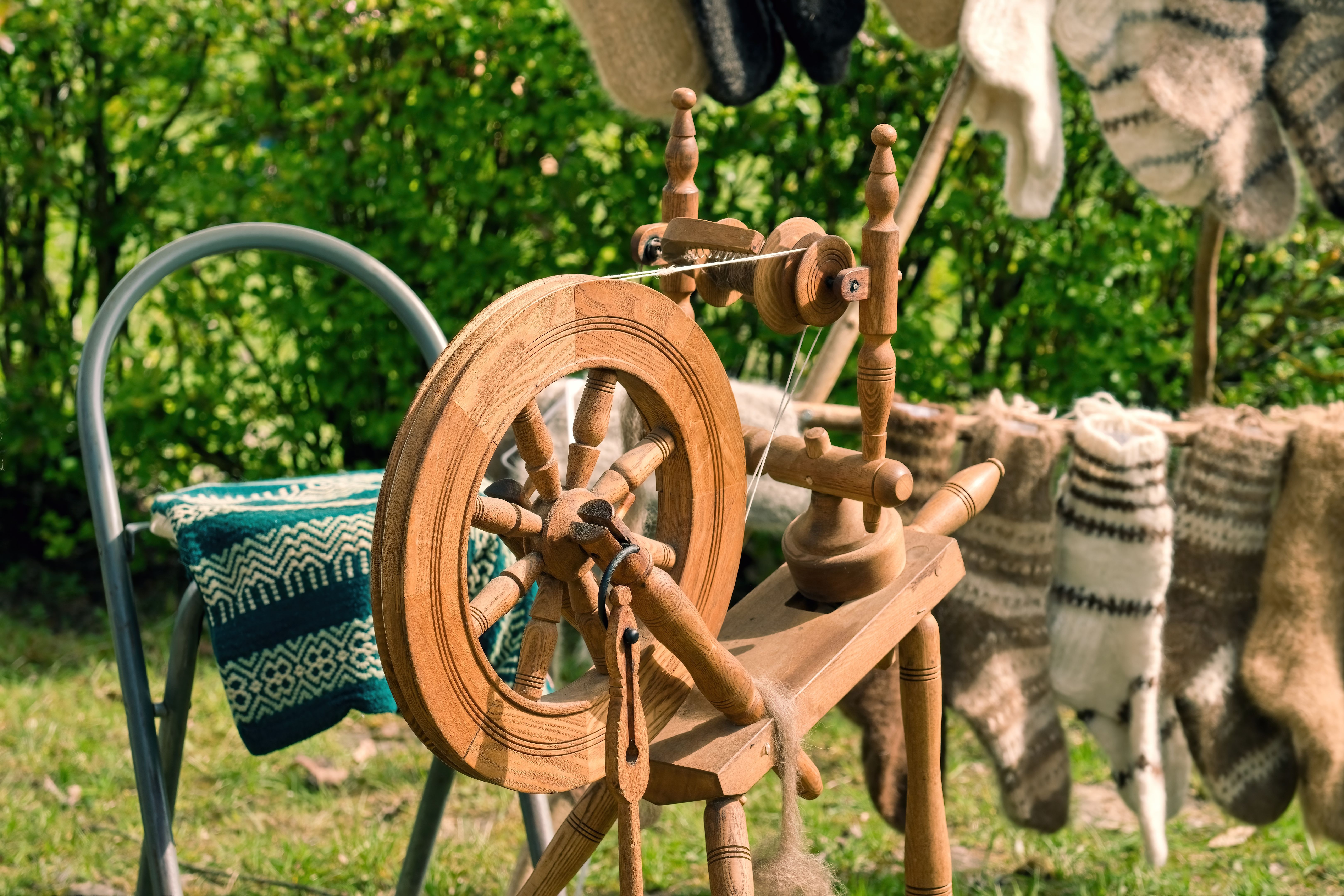 spinning wheel parts