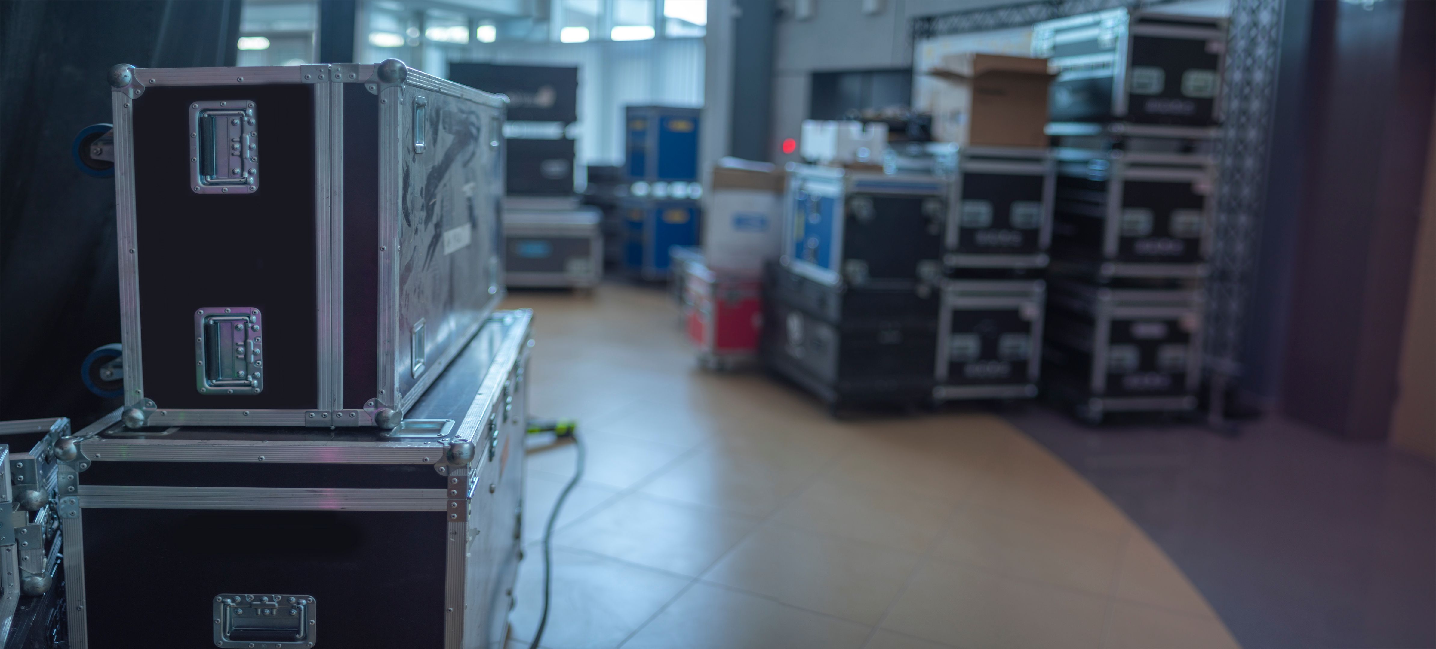 preparation for the concert.