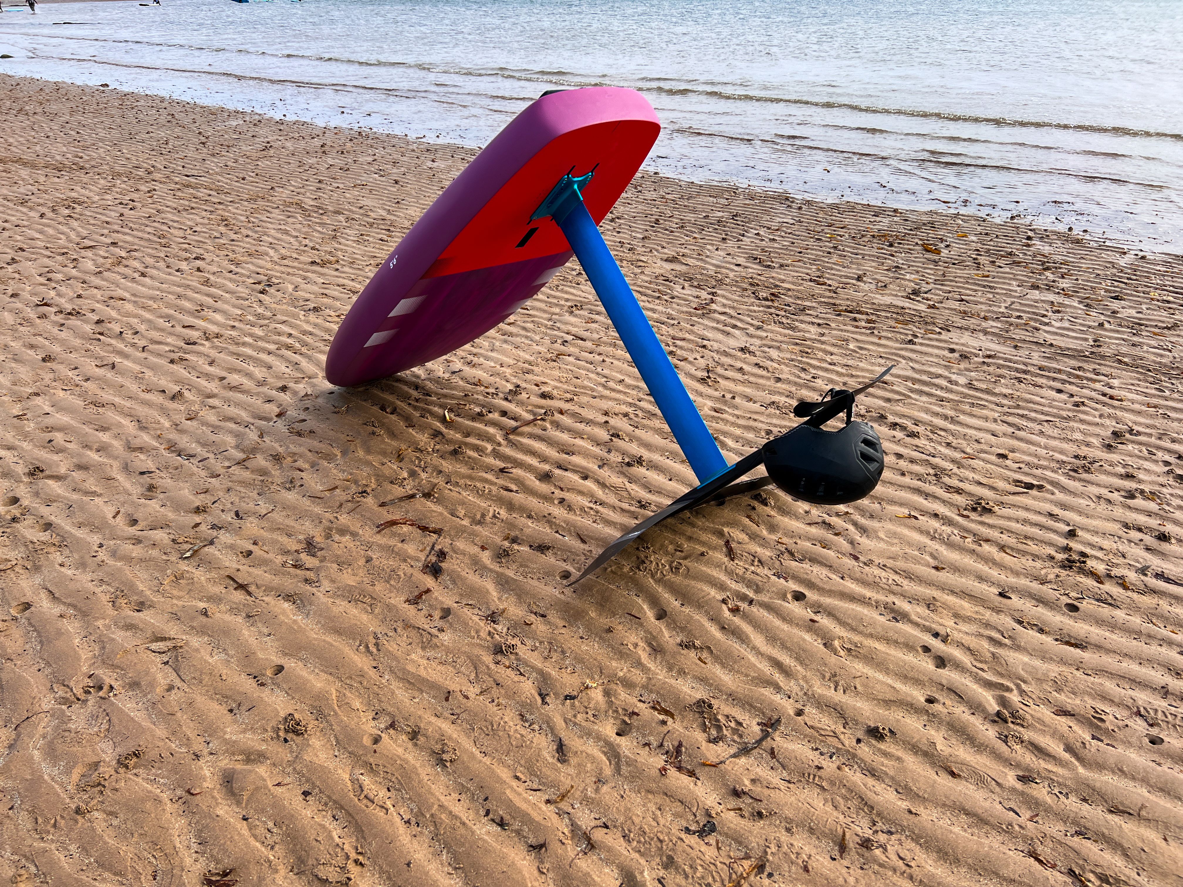 beach efoiling
