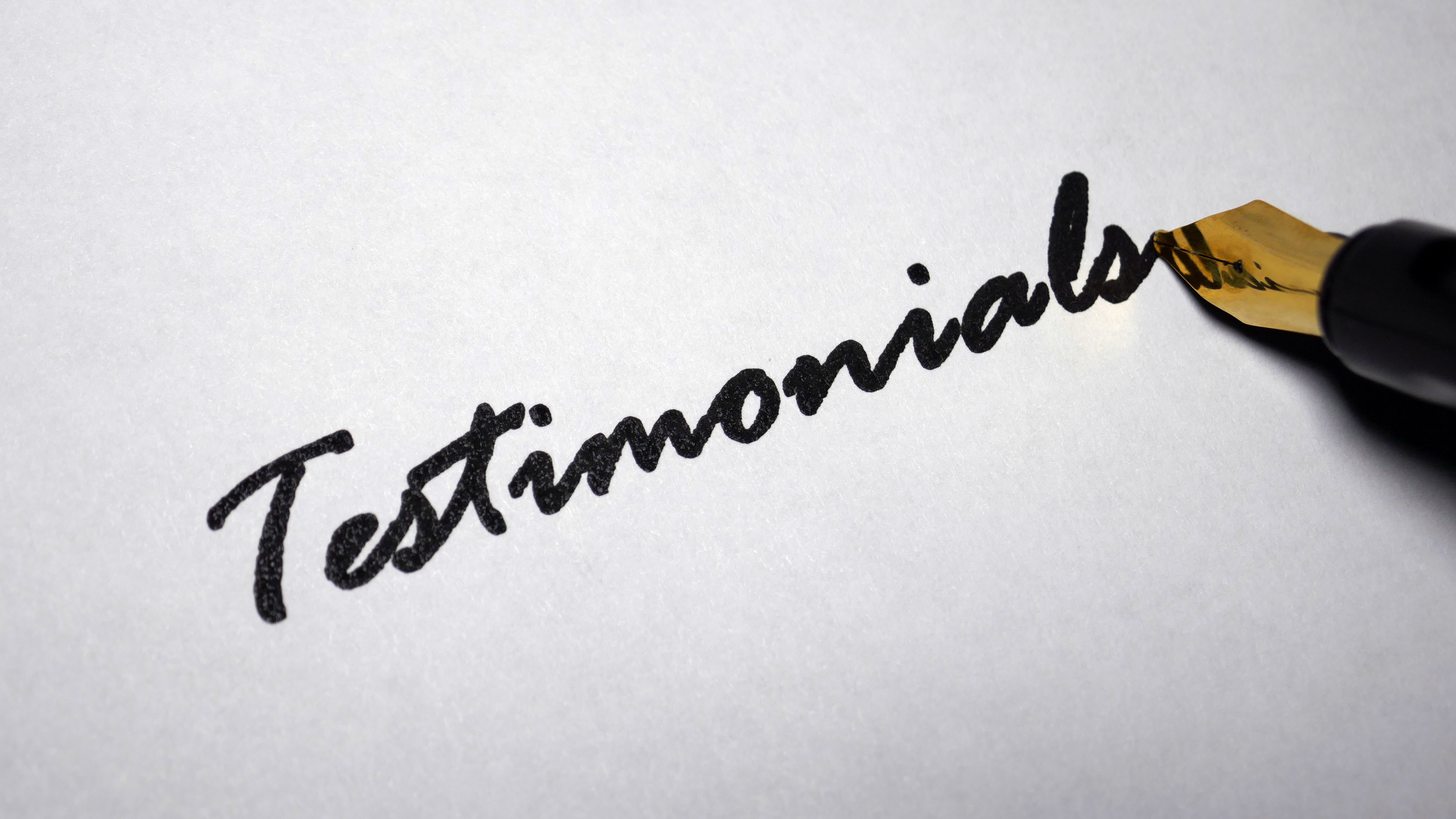 testimonials