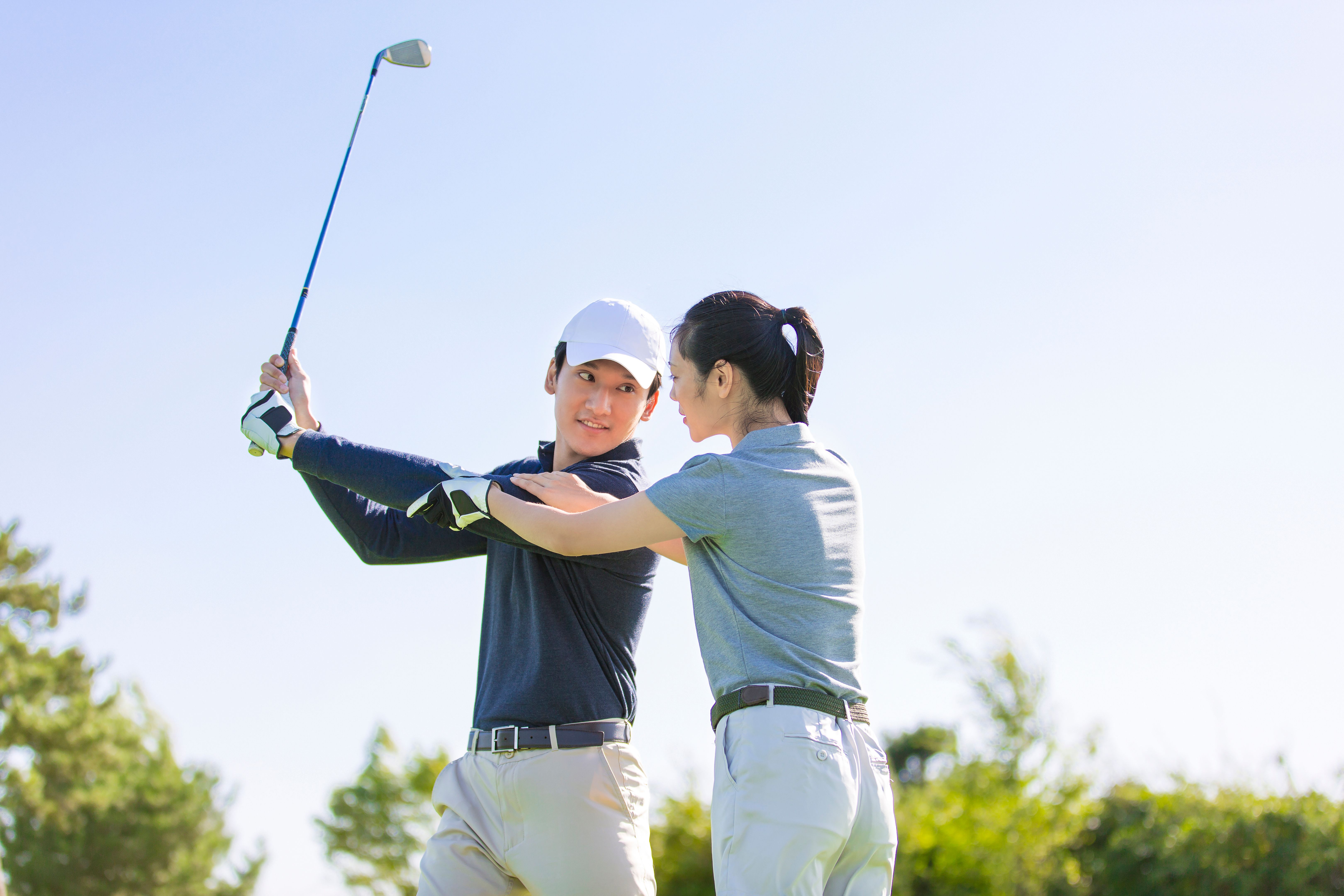 beginner golf lesson