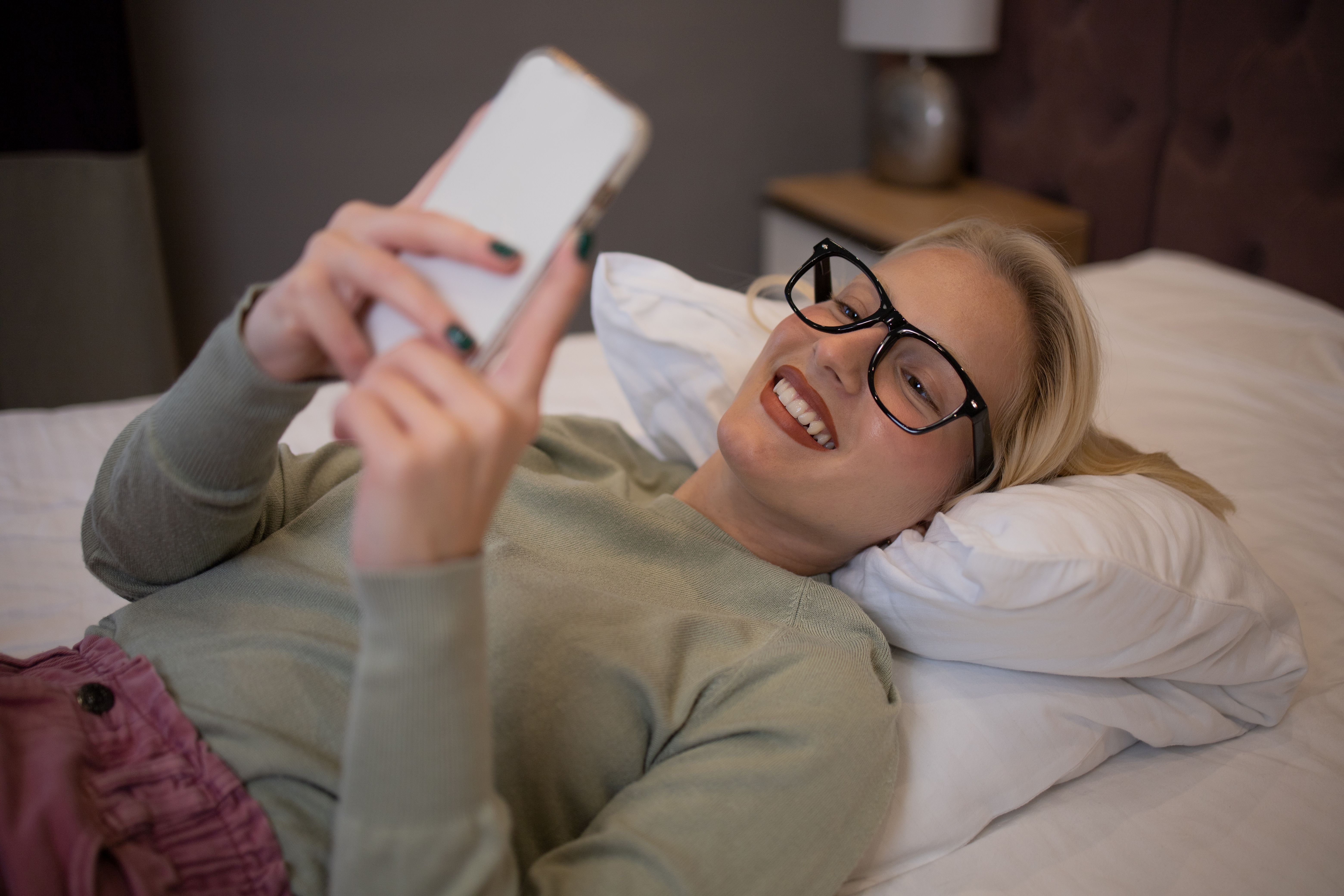 Woman using smart phone Woman using smart phone