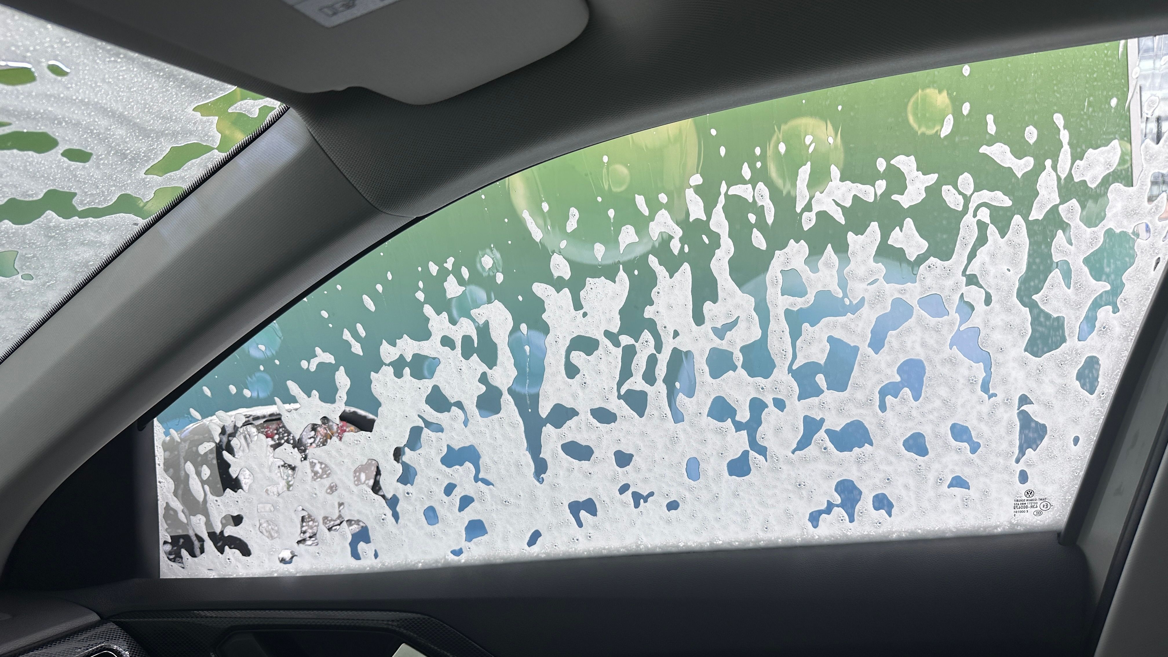 clean windshield