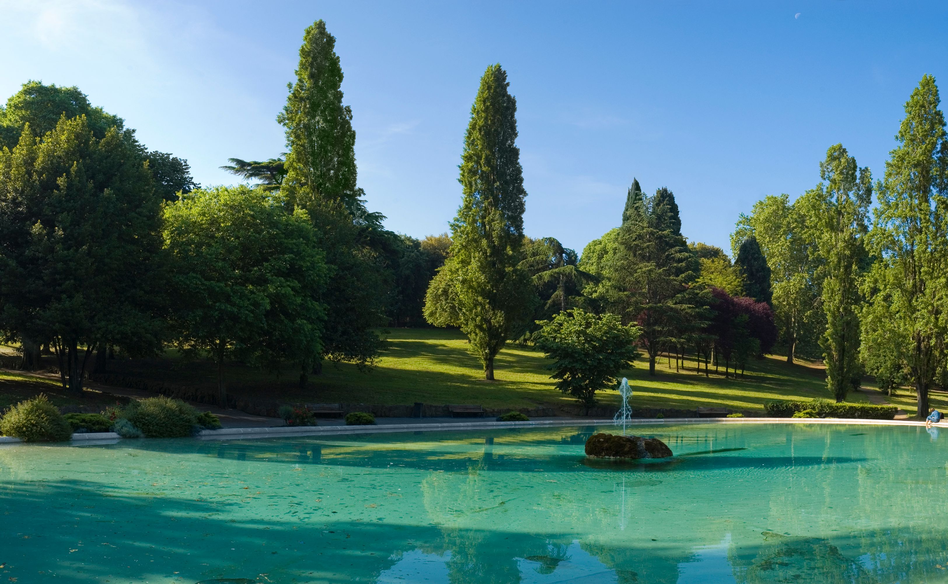 botanical garden rome