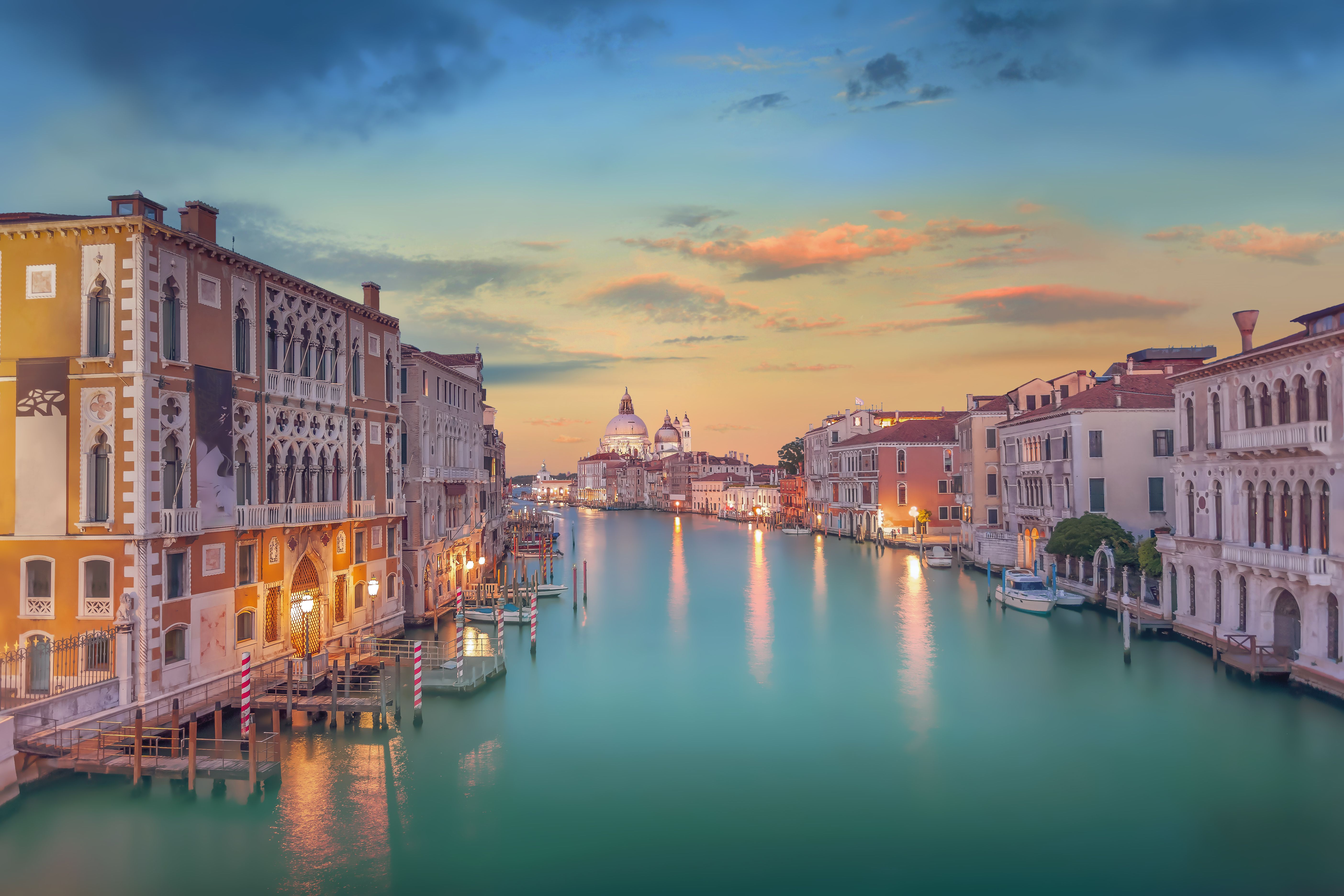 Grand Canal, Venice Blue Hour.
