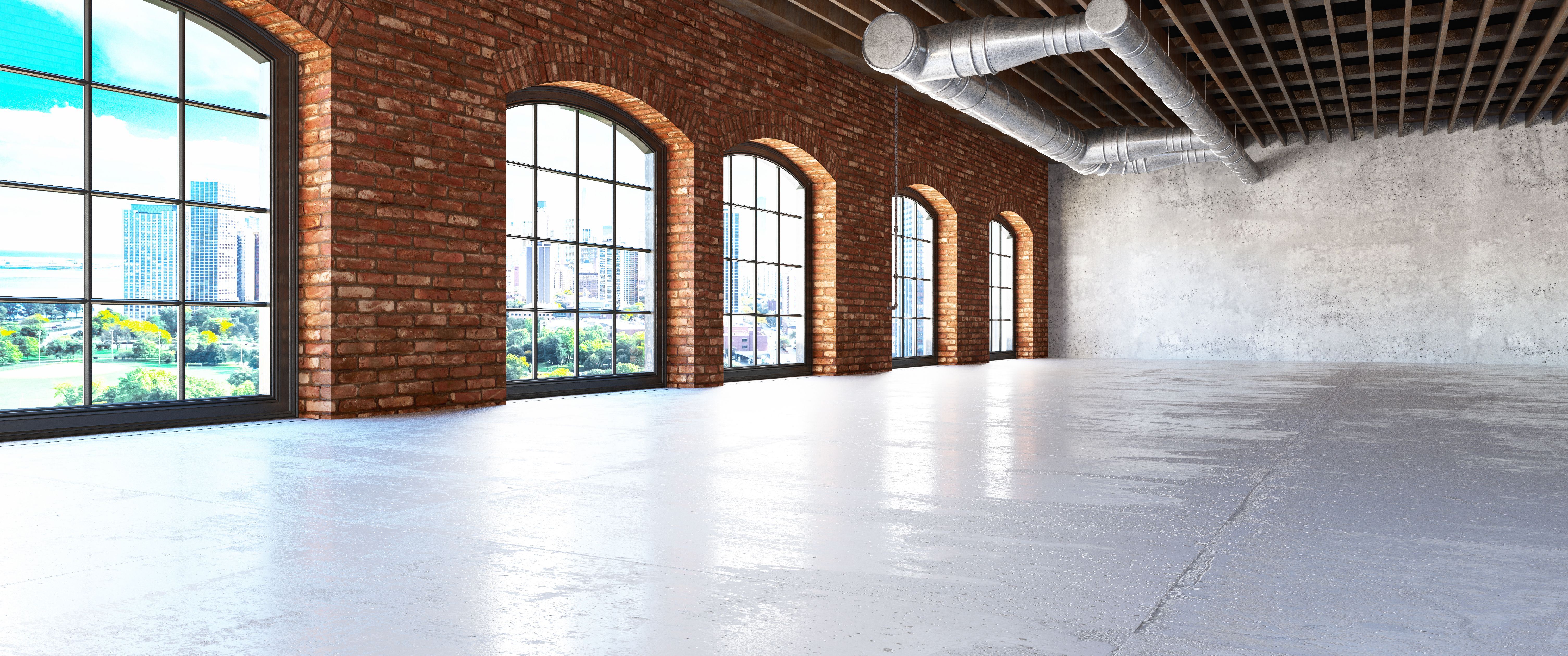 modern interior historic building