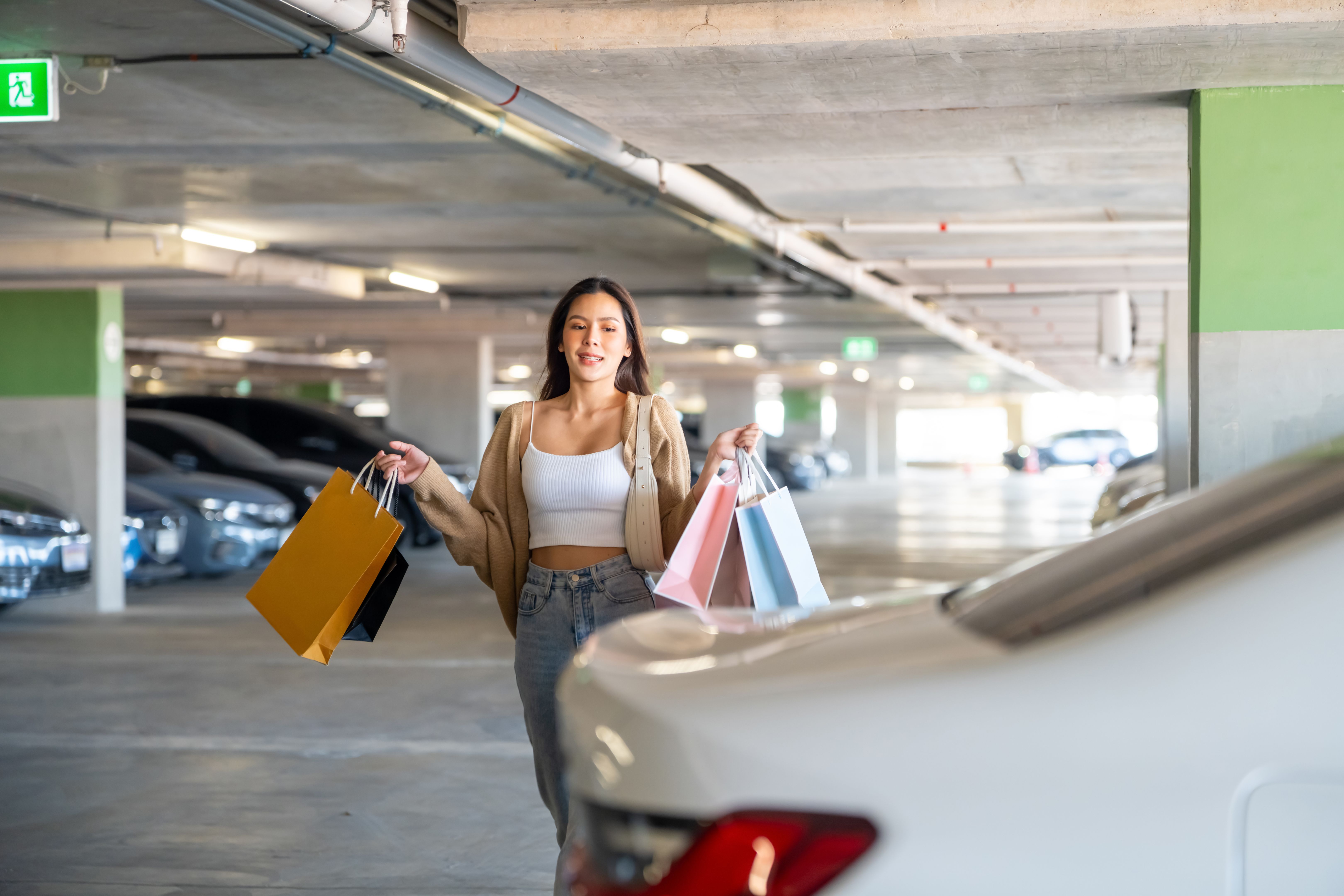 sustainable shopping center