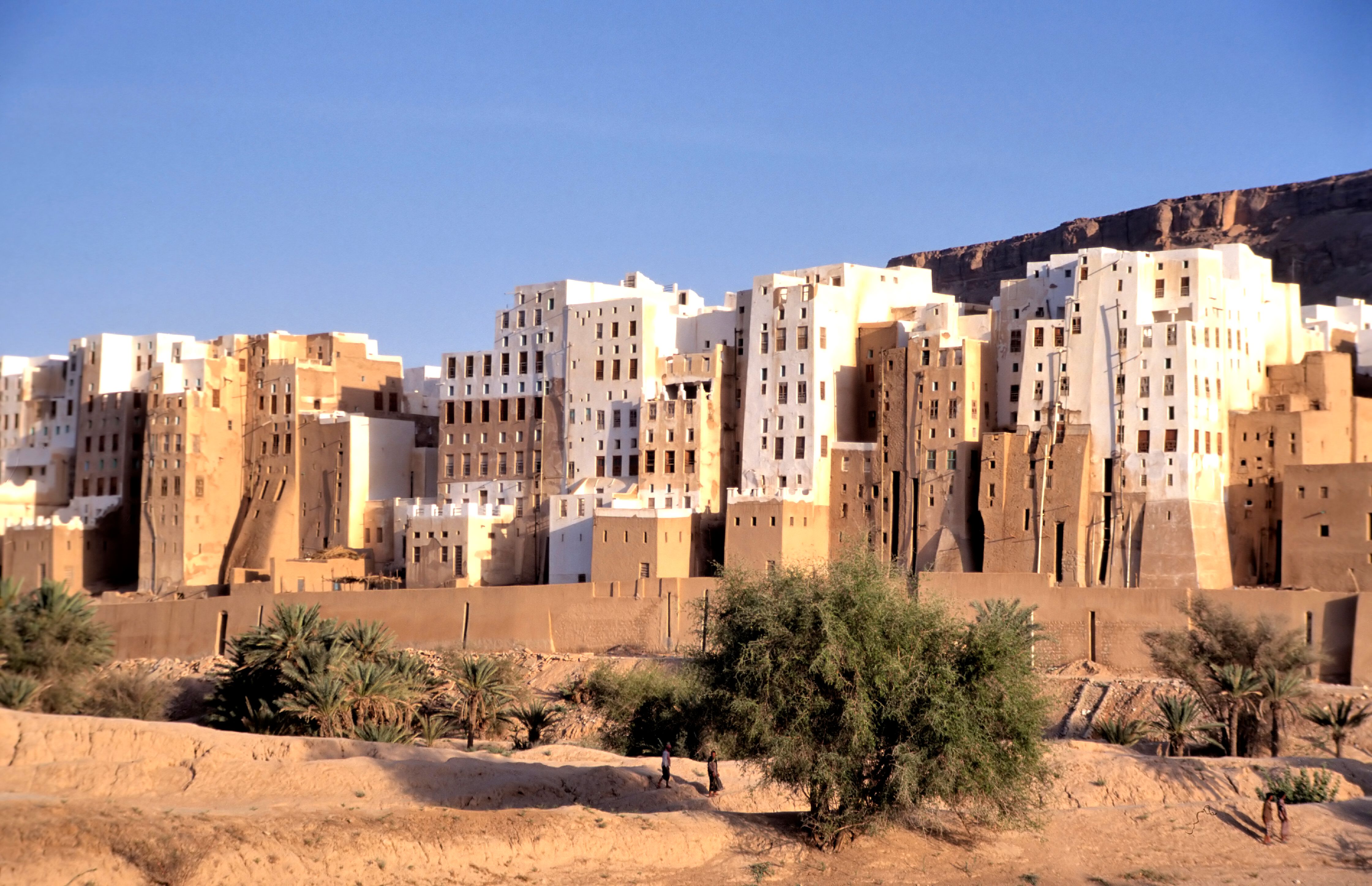 The skyscrapers of the city of Shibam in Yemen