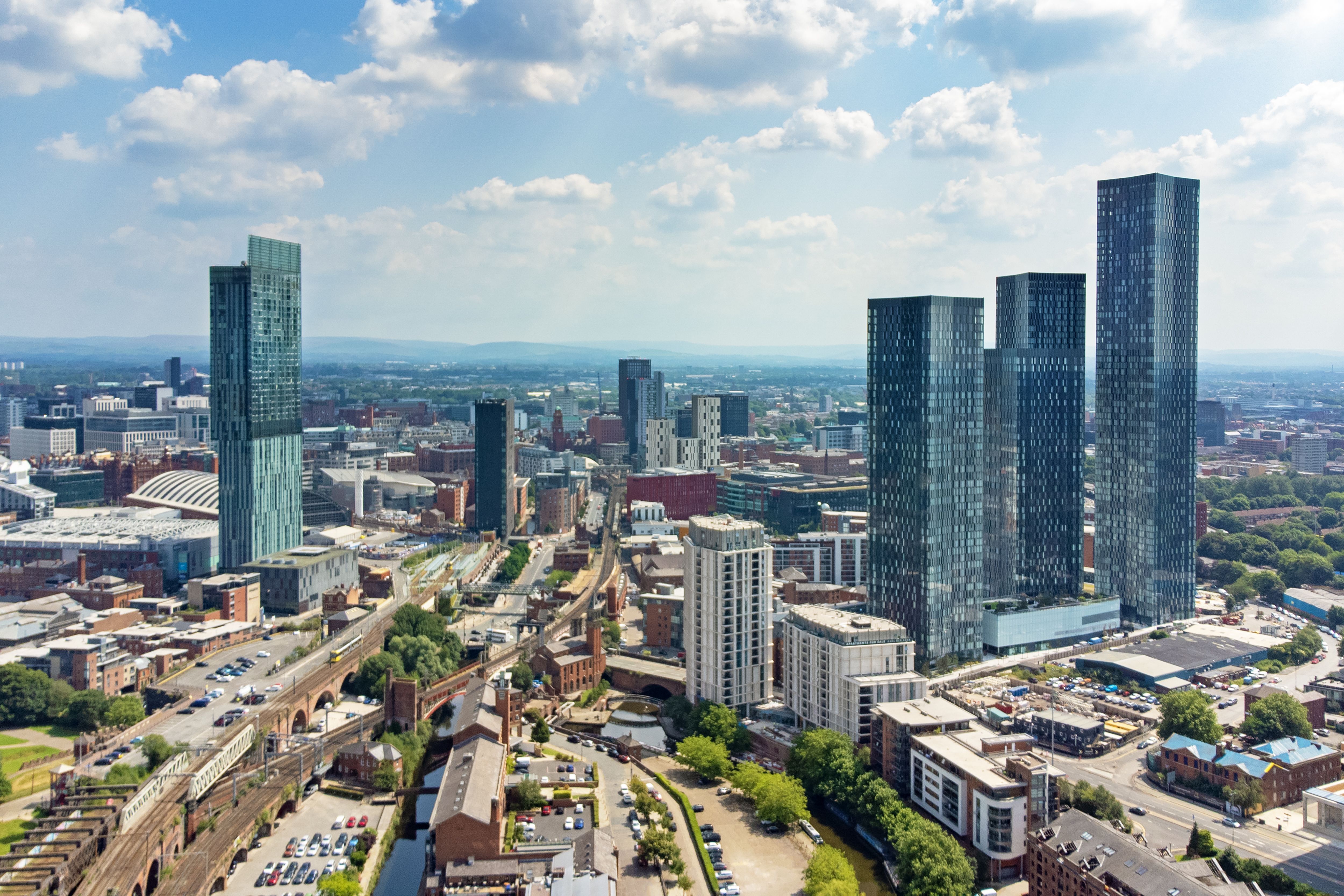 cityscape Manchester