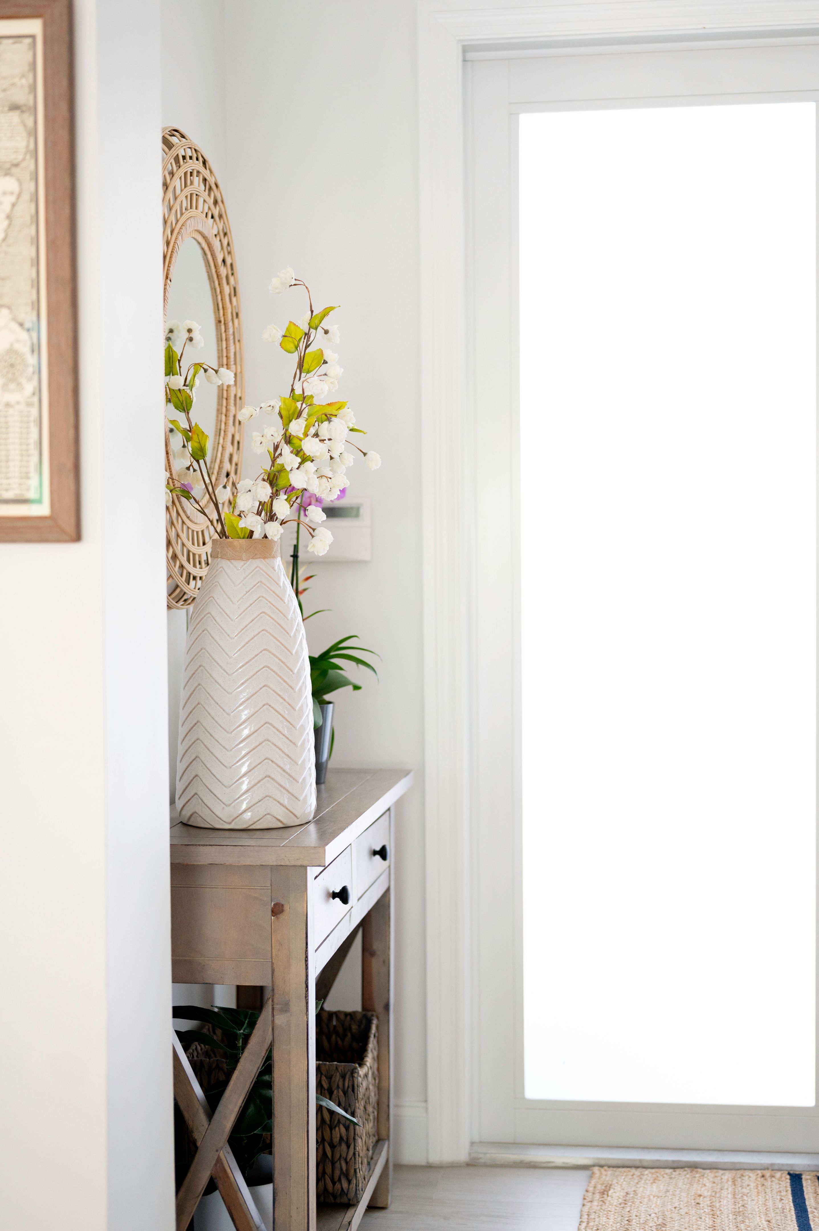 home entrance staging