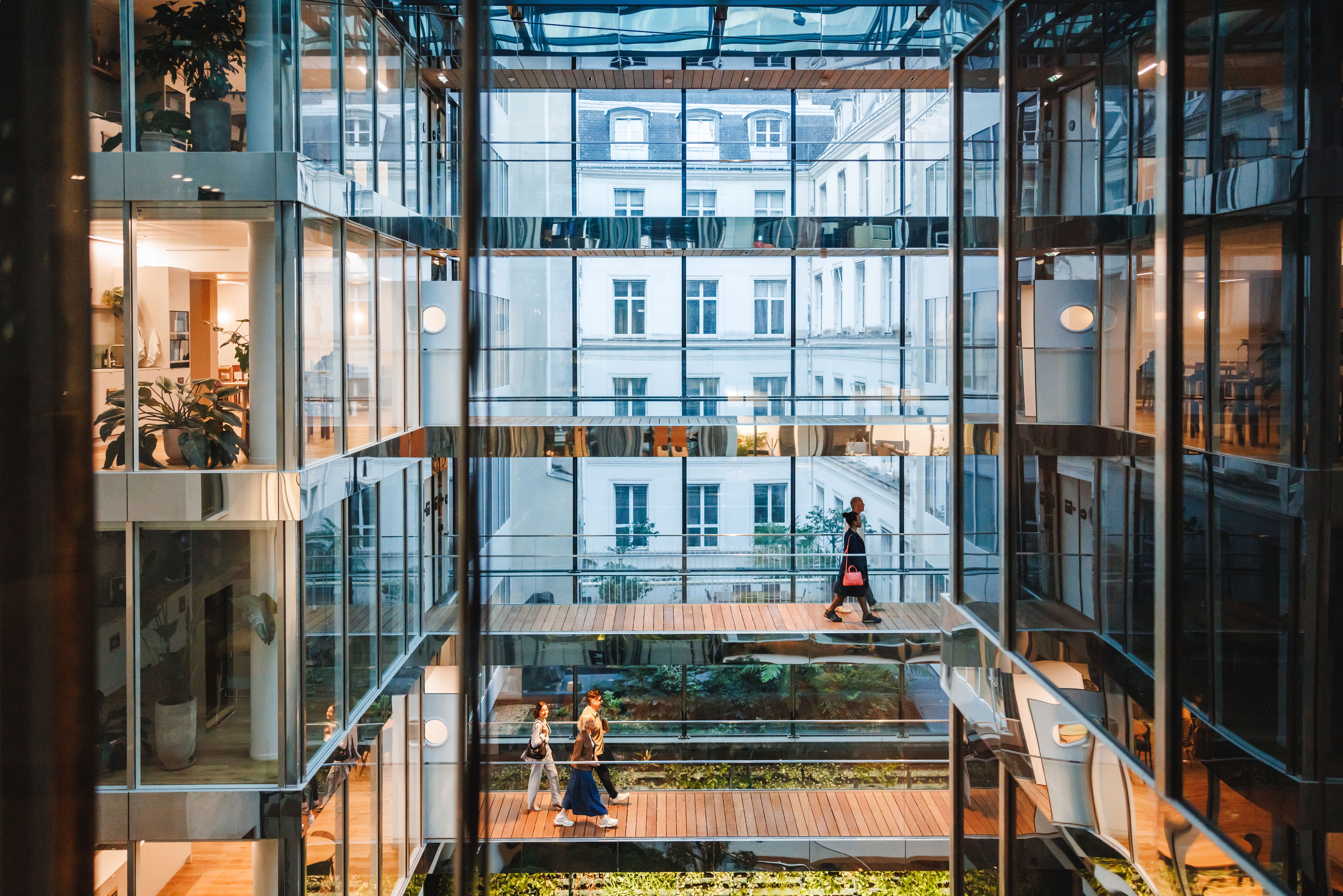 modern coworking space