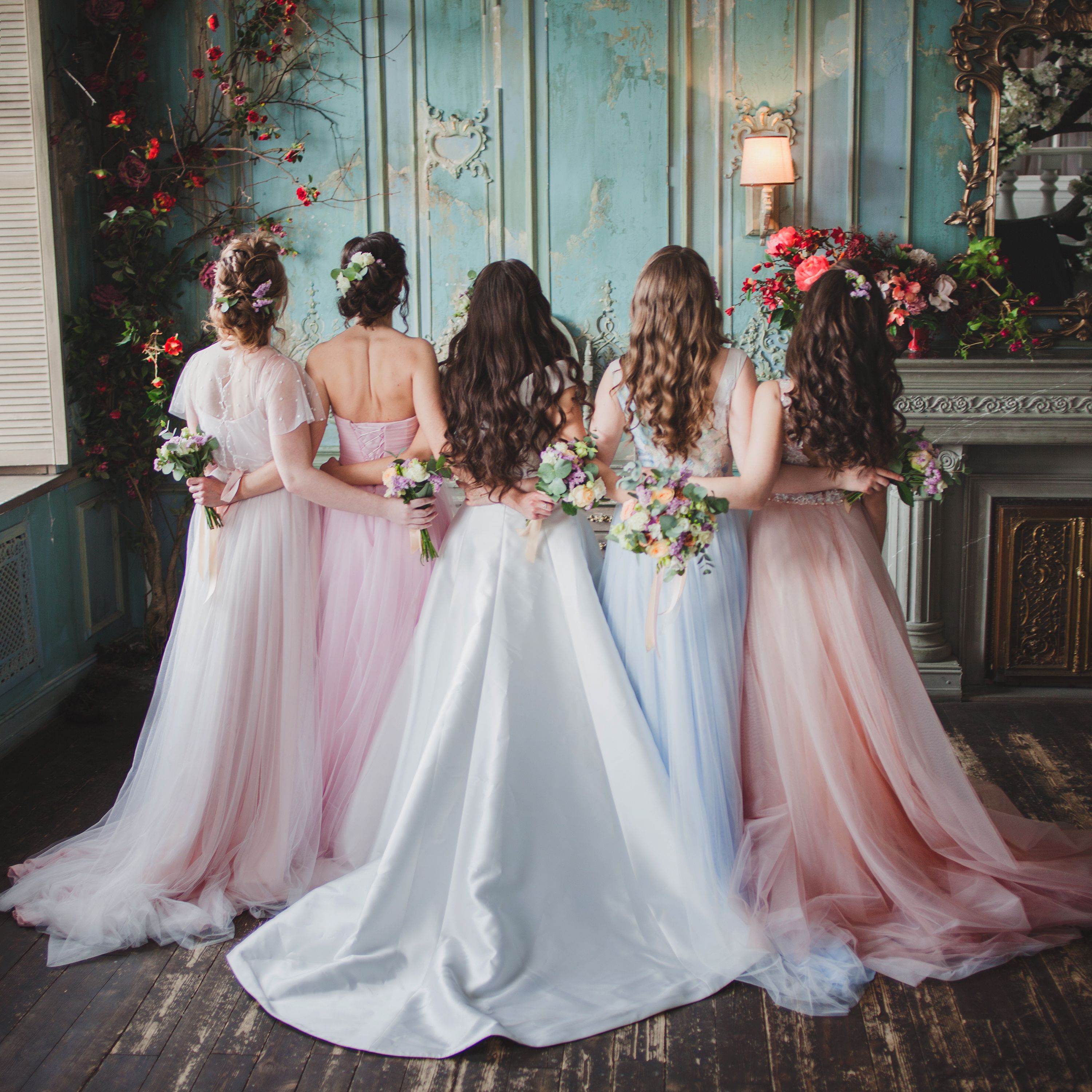 pastel wedding colors