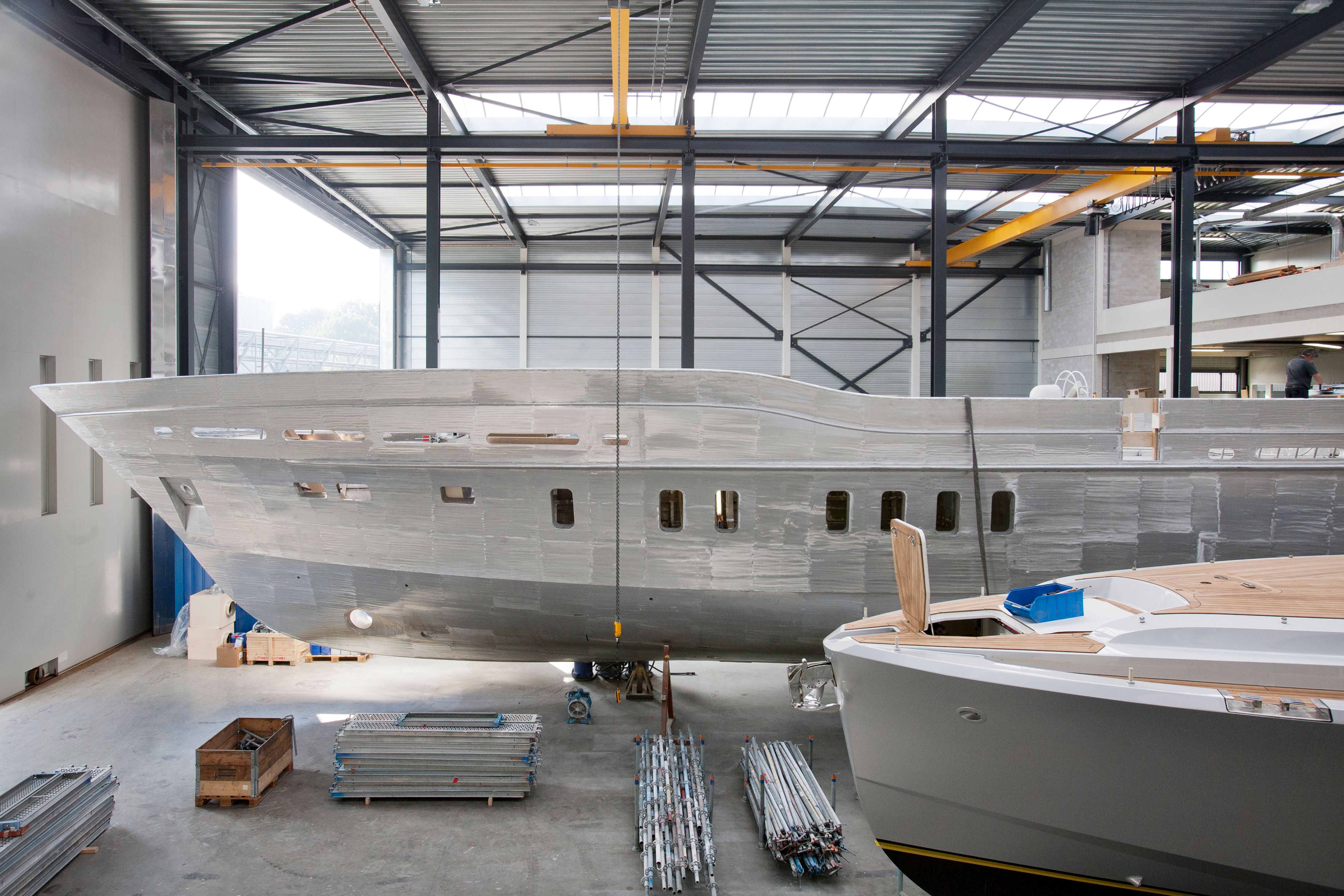 yacht building timeline
