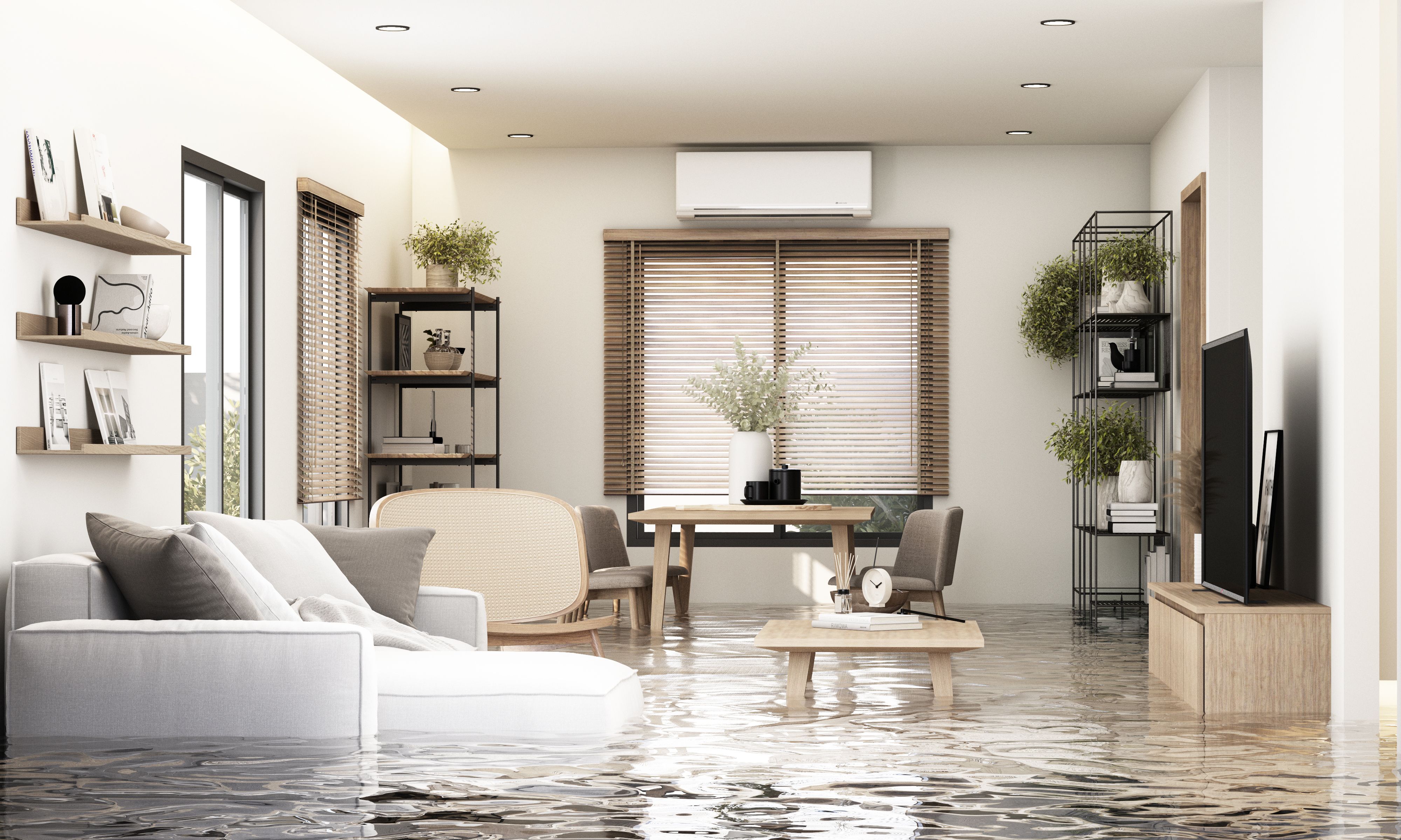 water damage home
