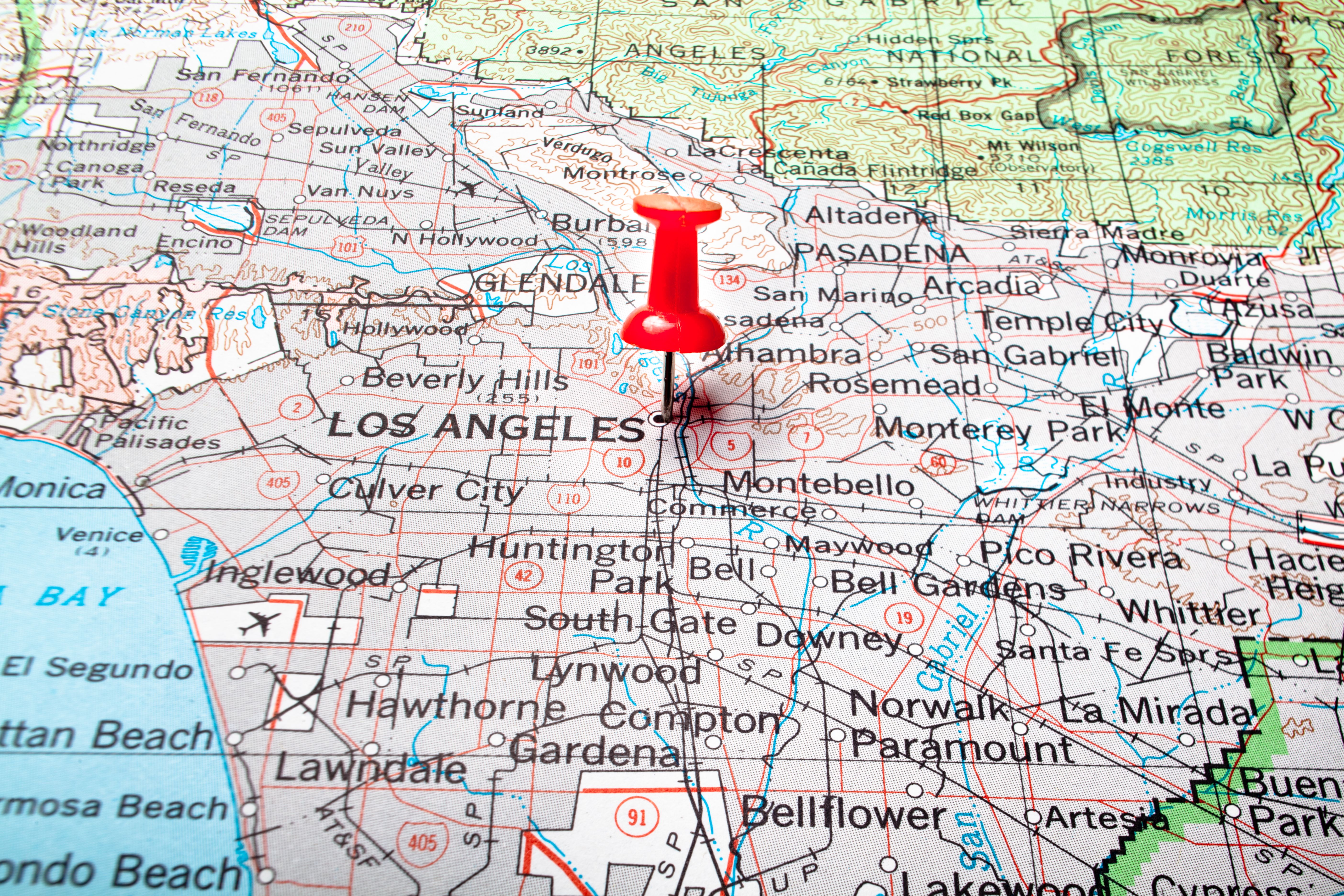 los angeles zoning map