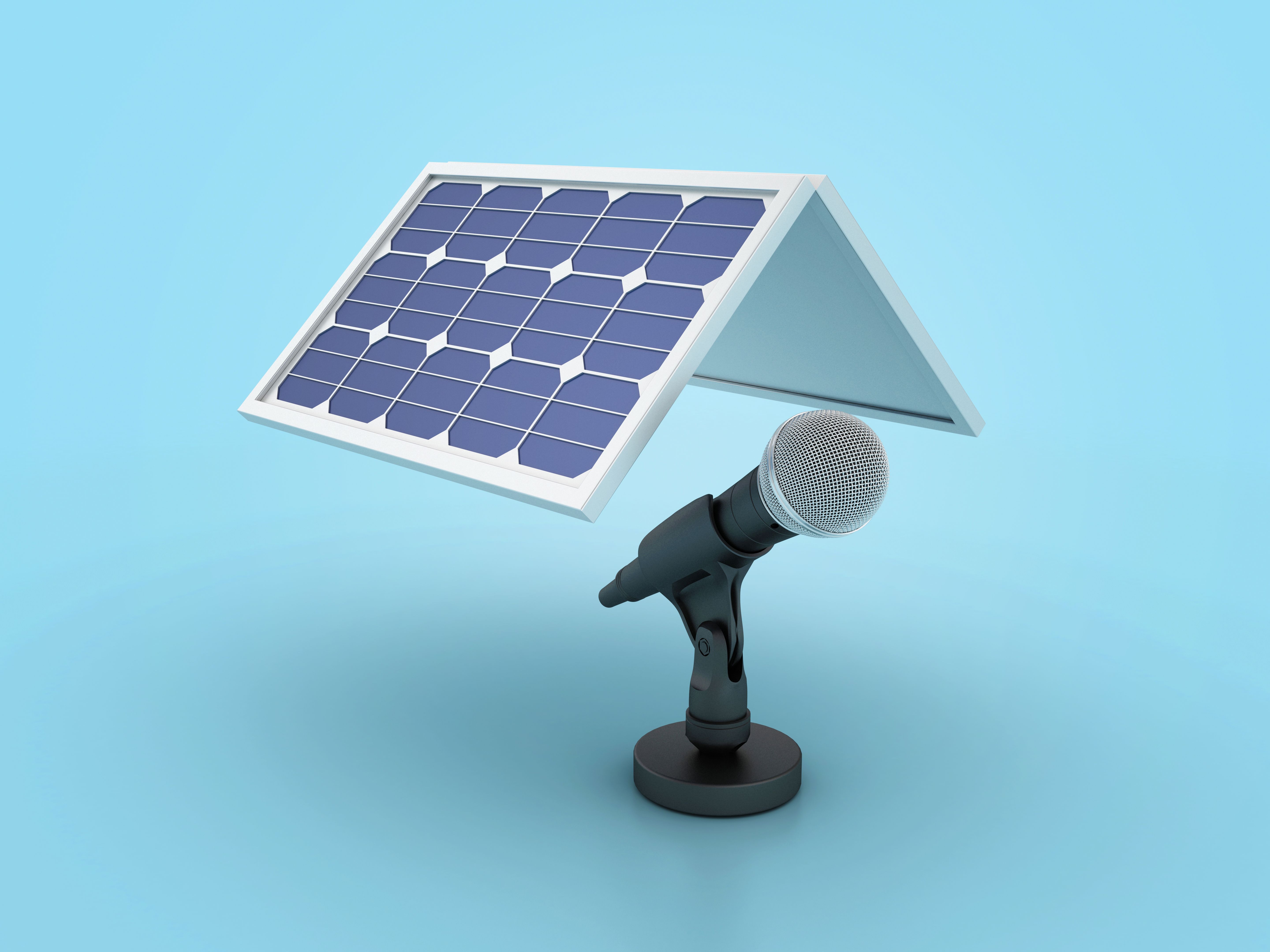 solar panels music studio