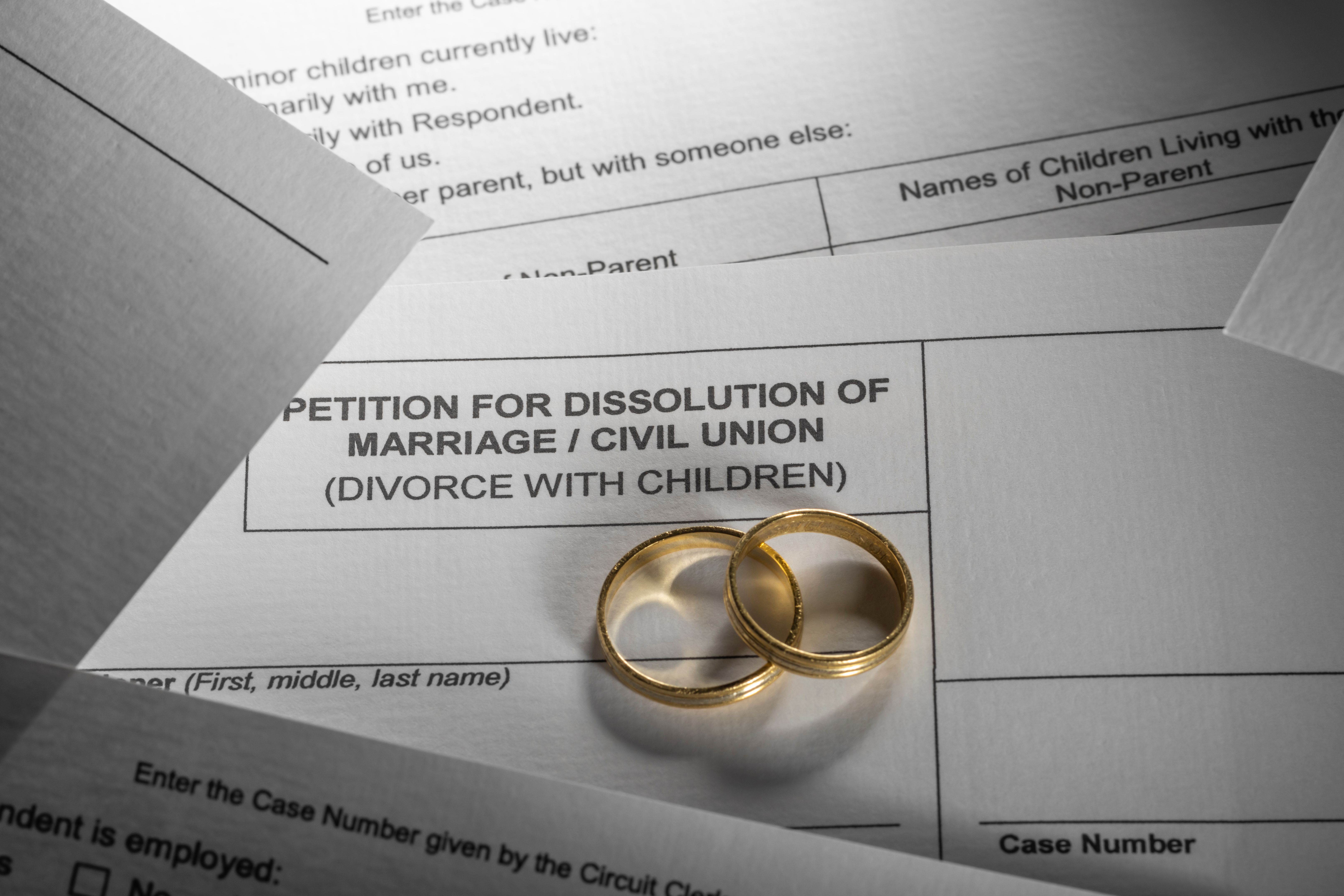 uncontested divorce paperwork