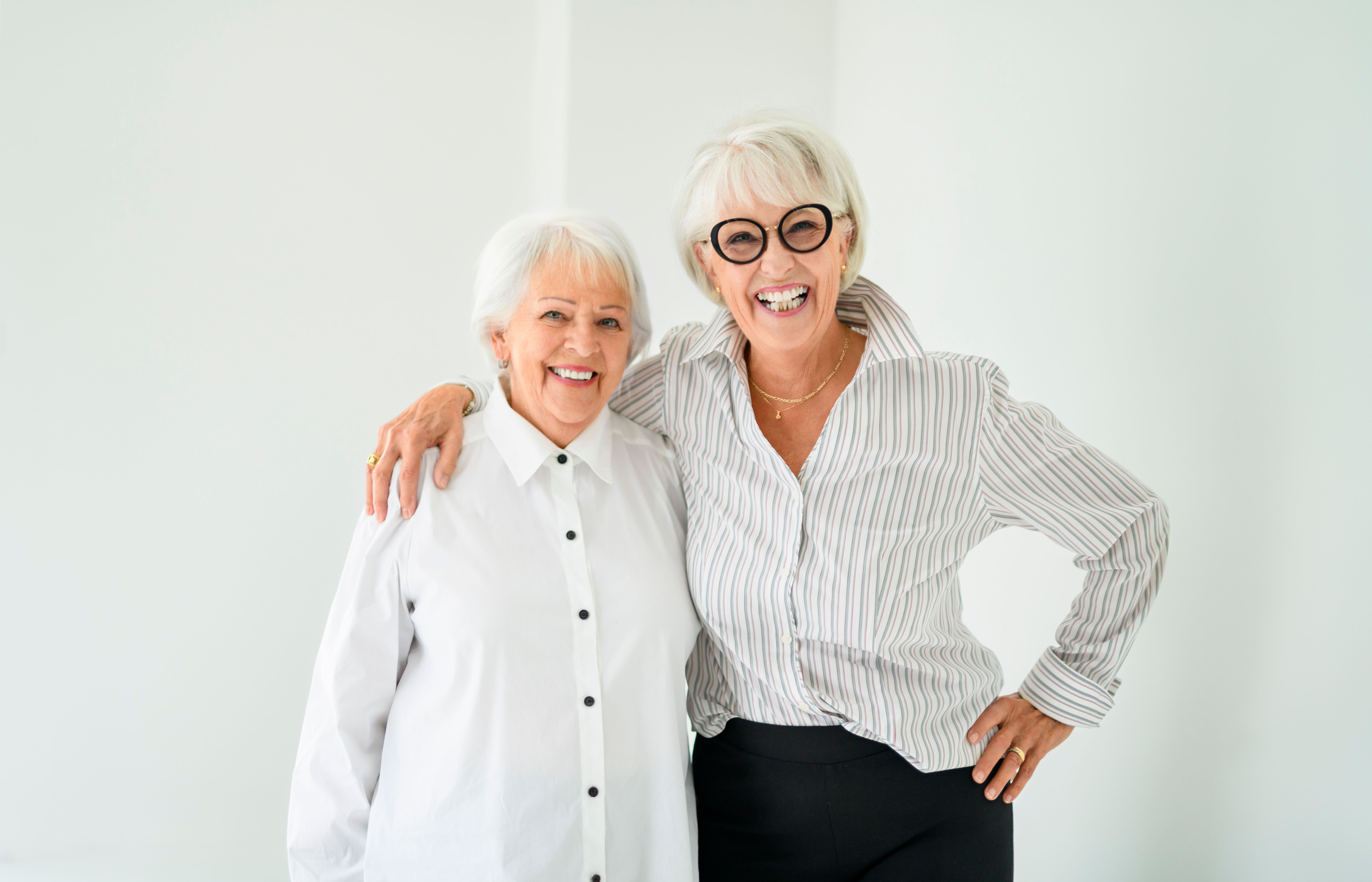 happy active seniors