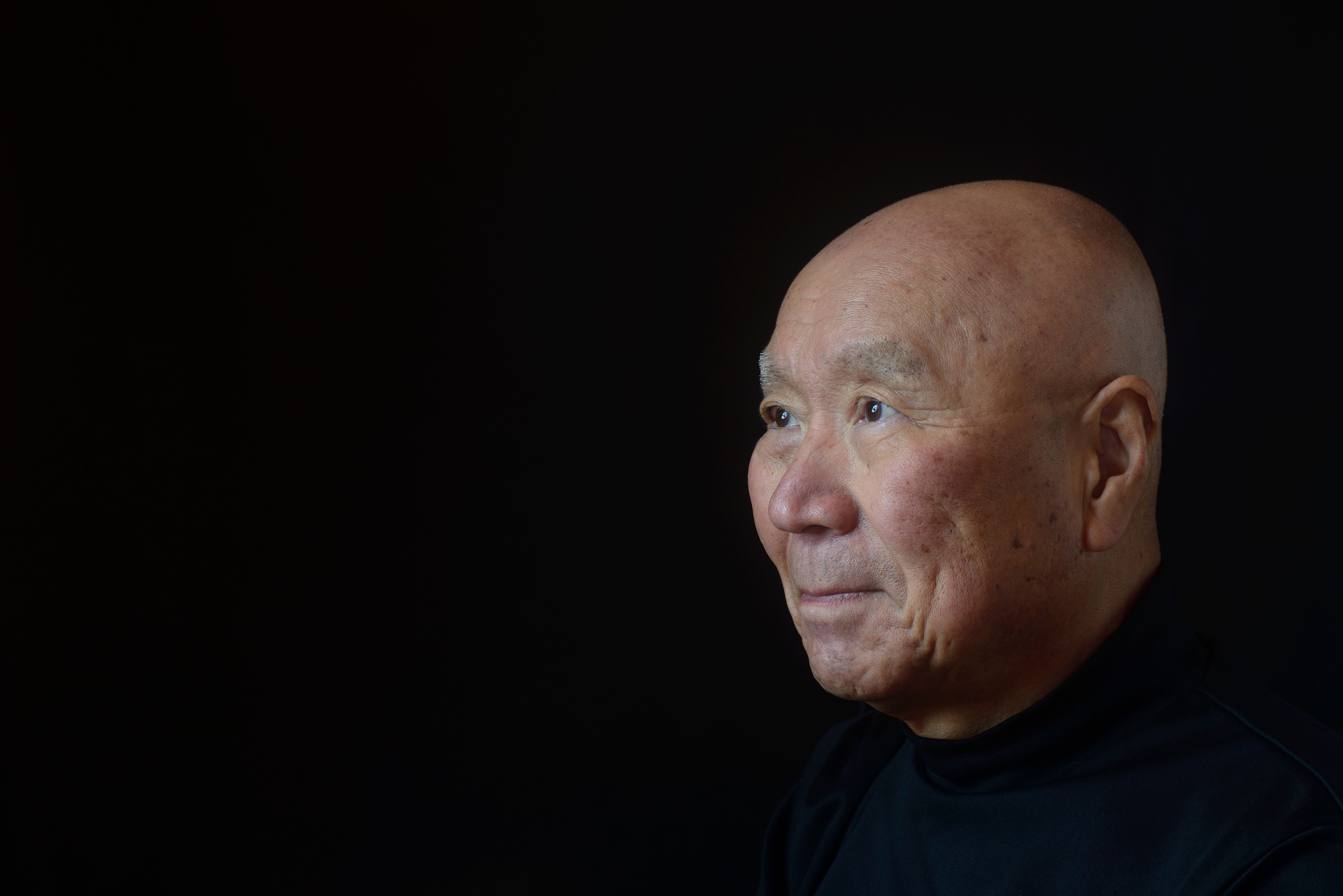 Smiling senior close-up