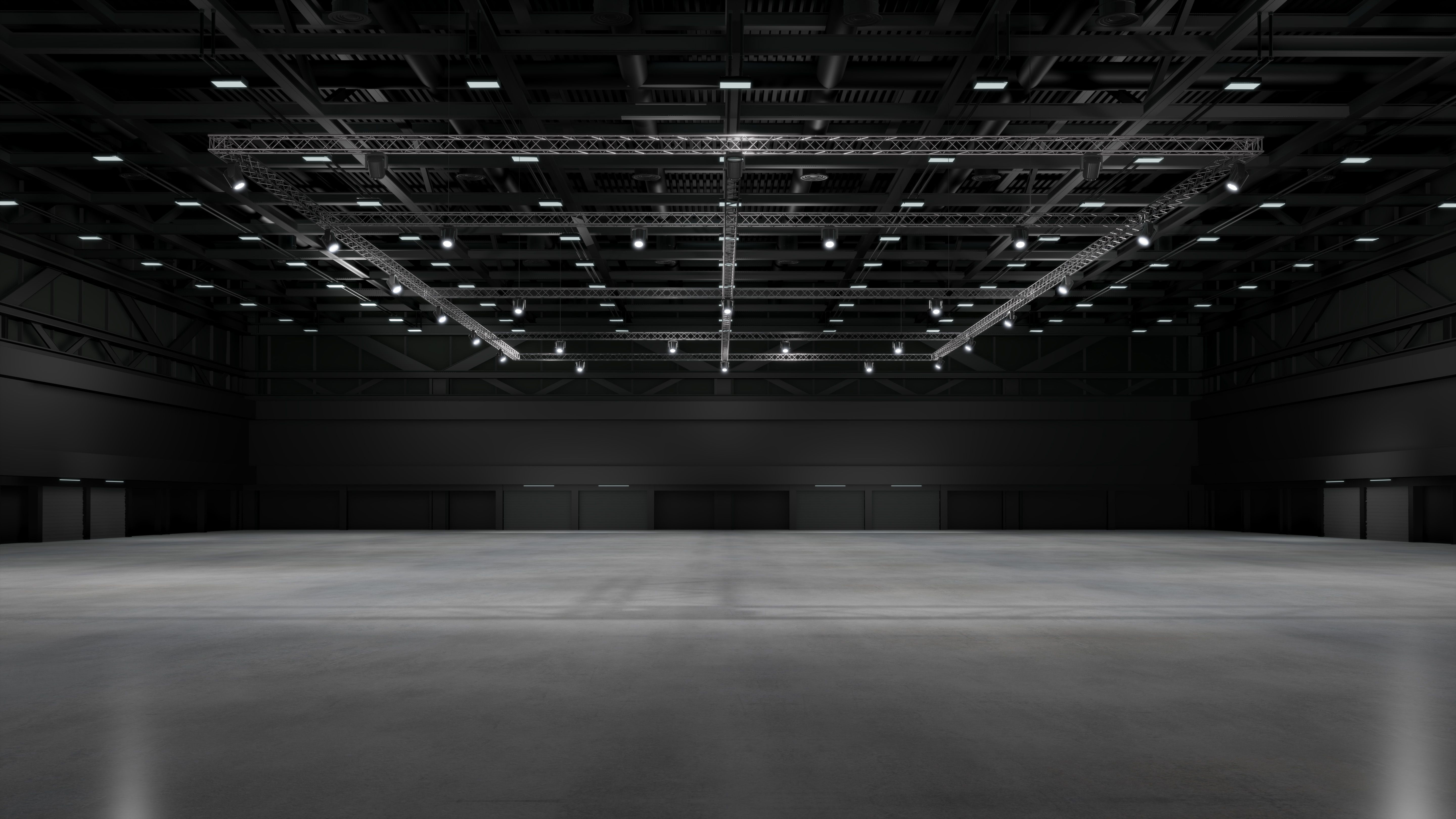 industrial warehouse interior