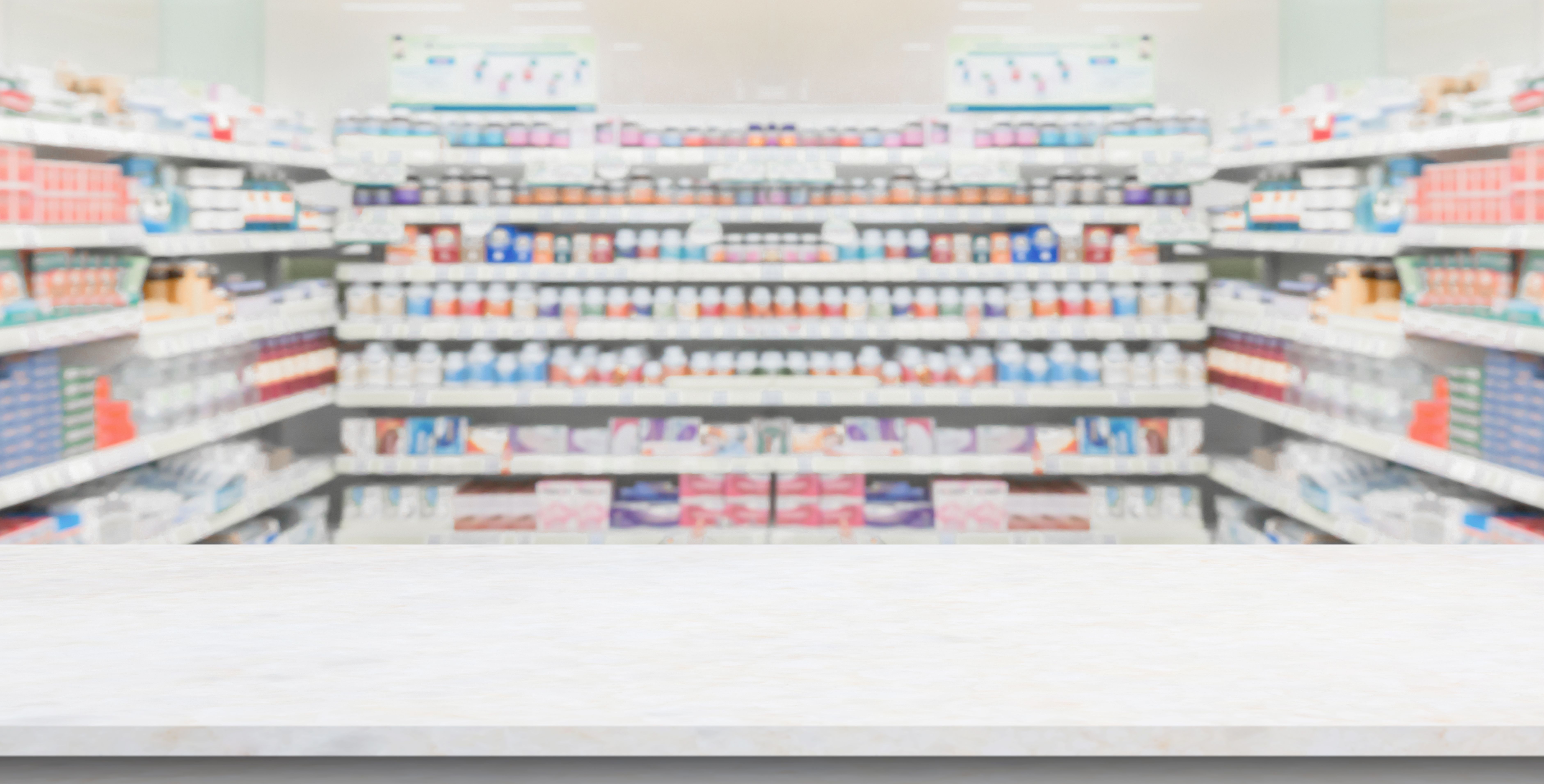 pharmacy counter