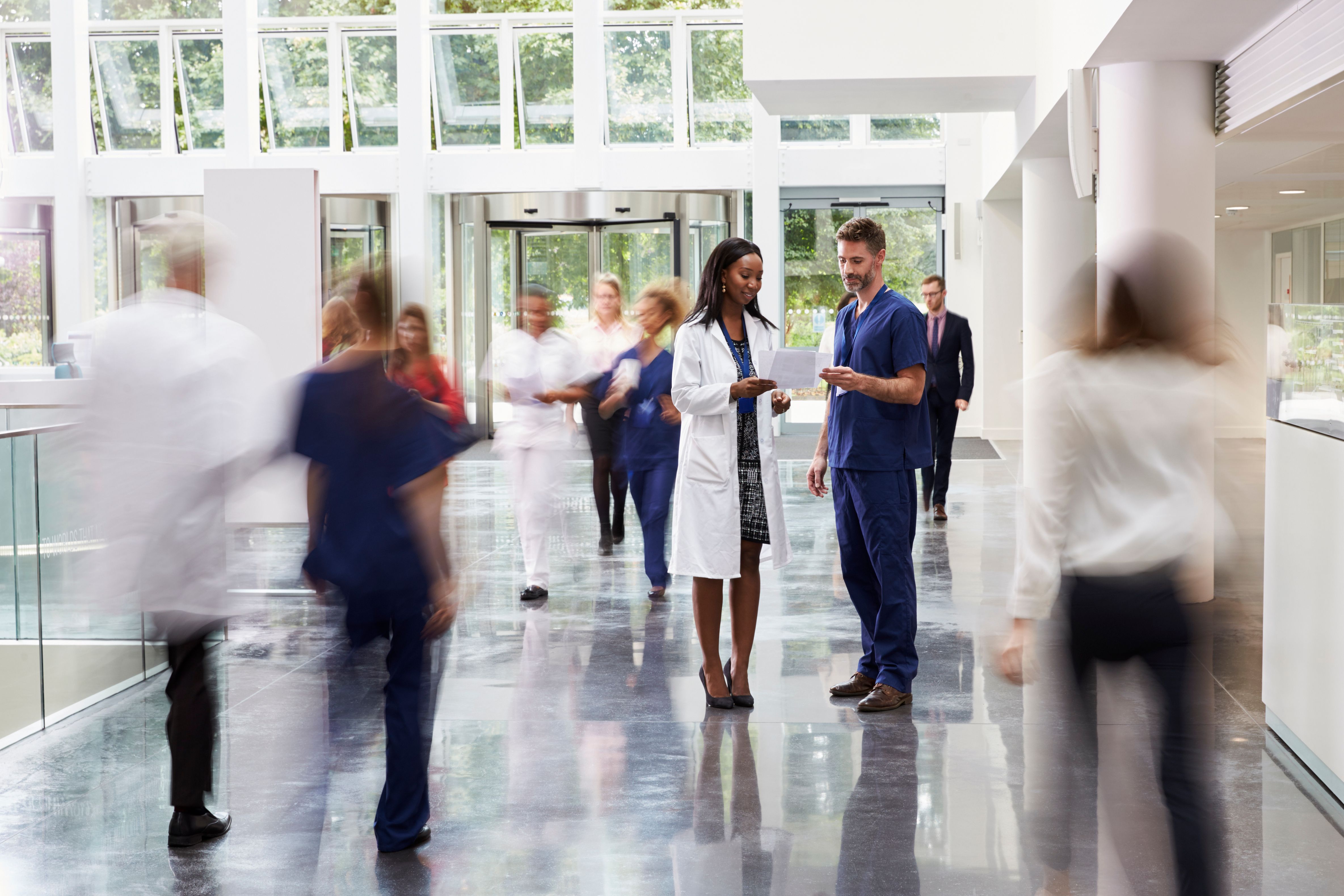 hospital lobby