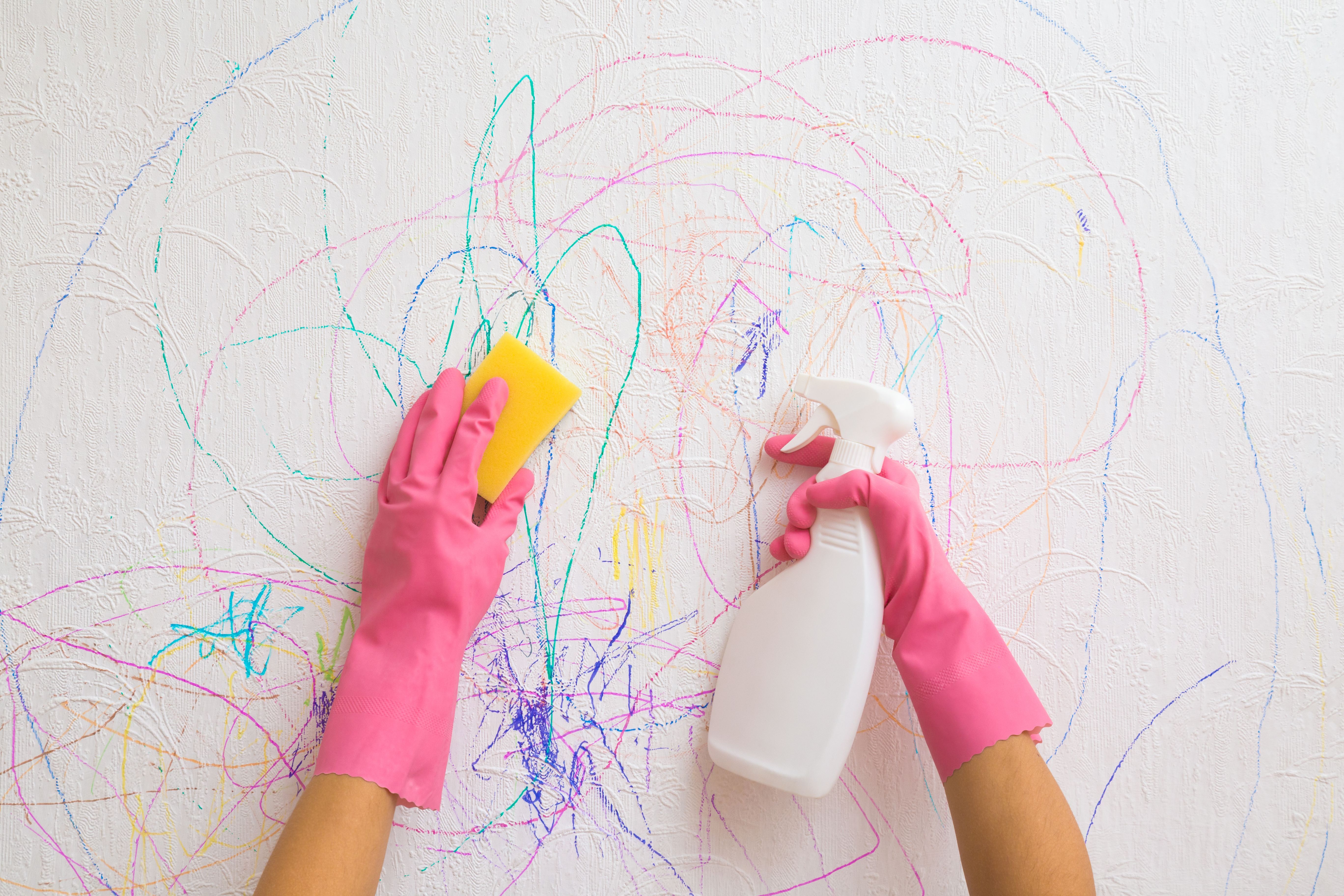 clean walls