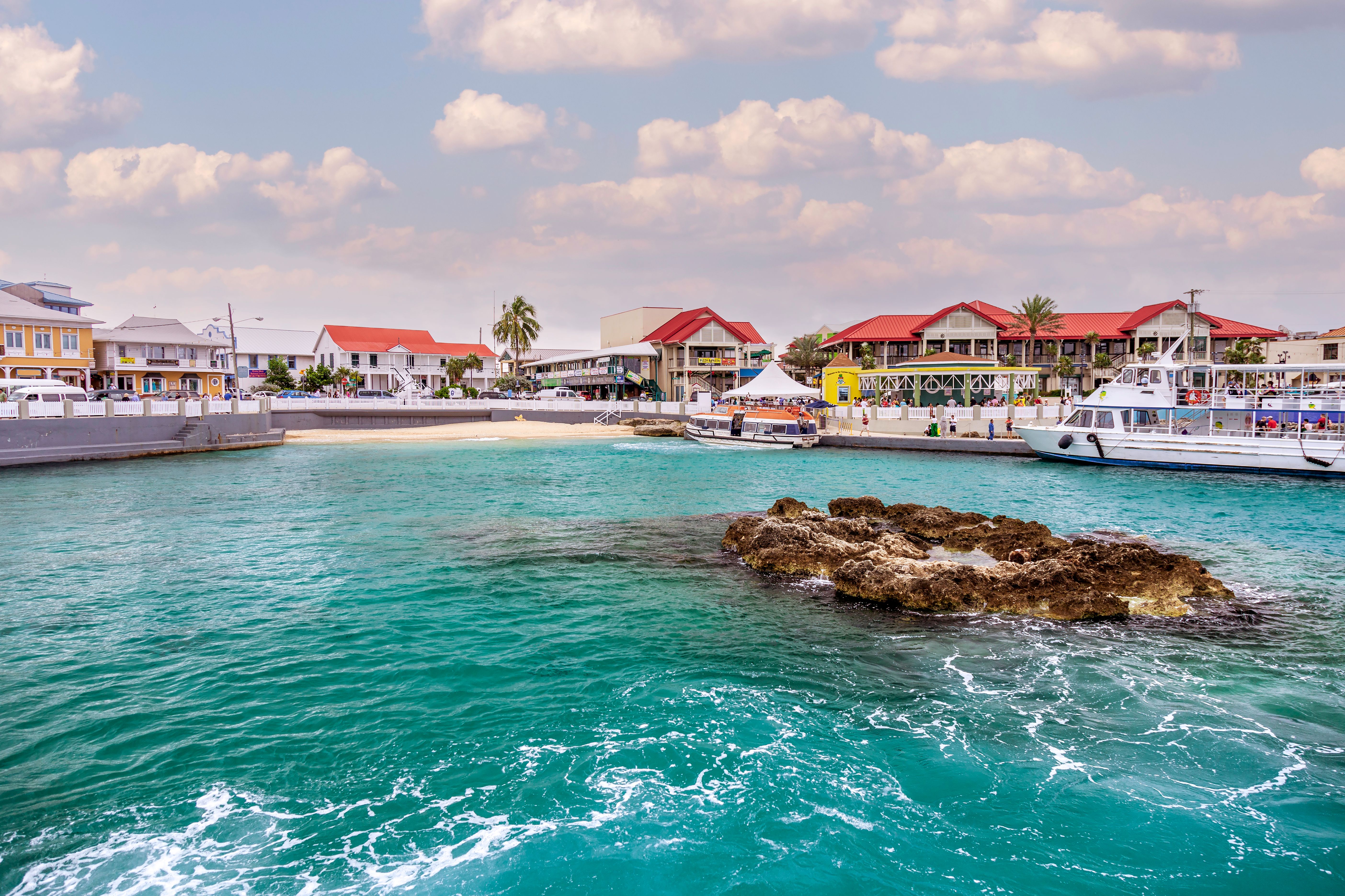 Tropical beach in Caribbean - Grand Cayman Island