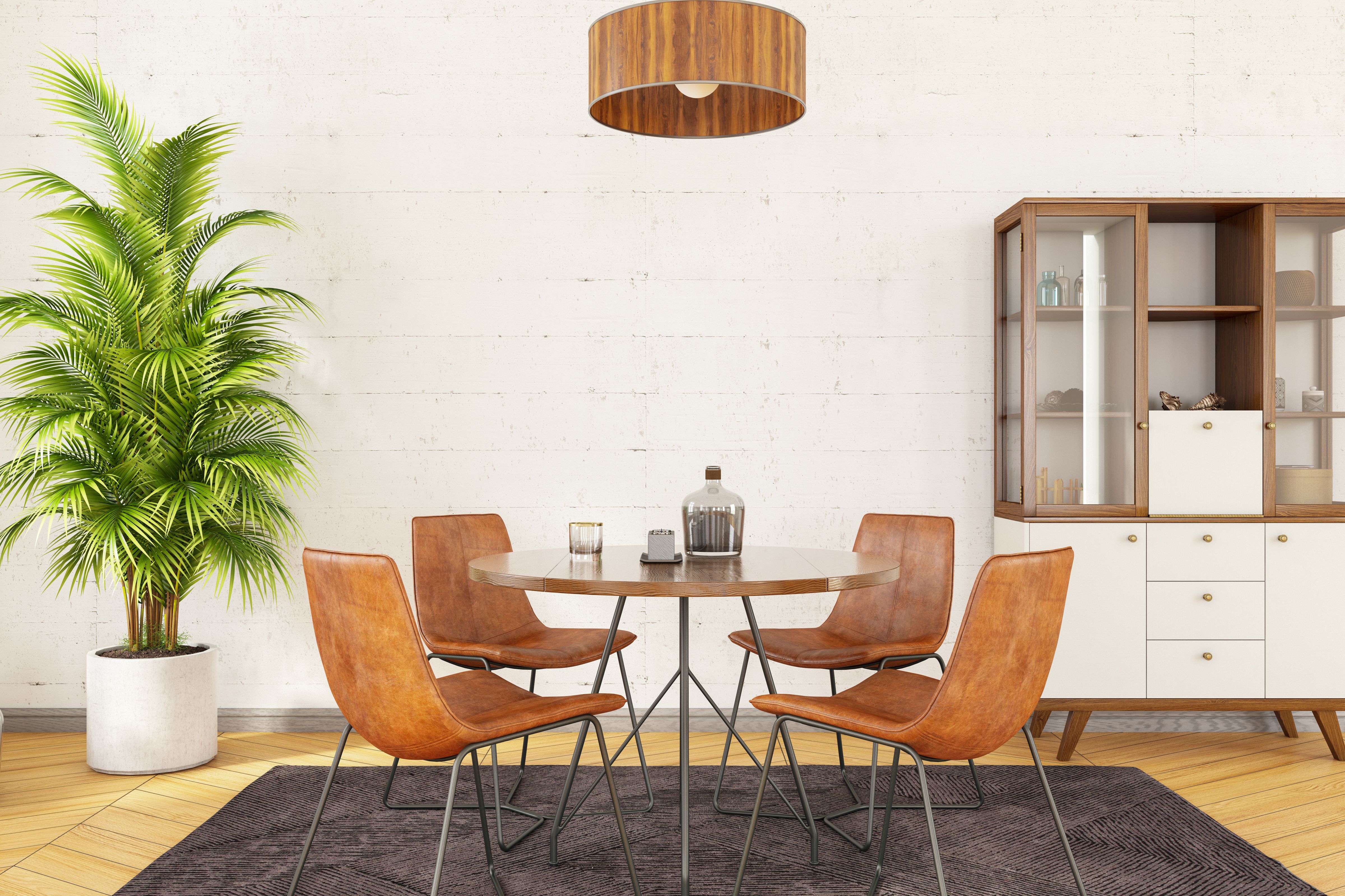 modern dining room