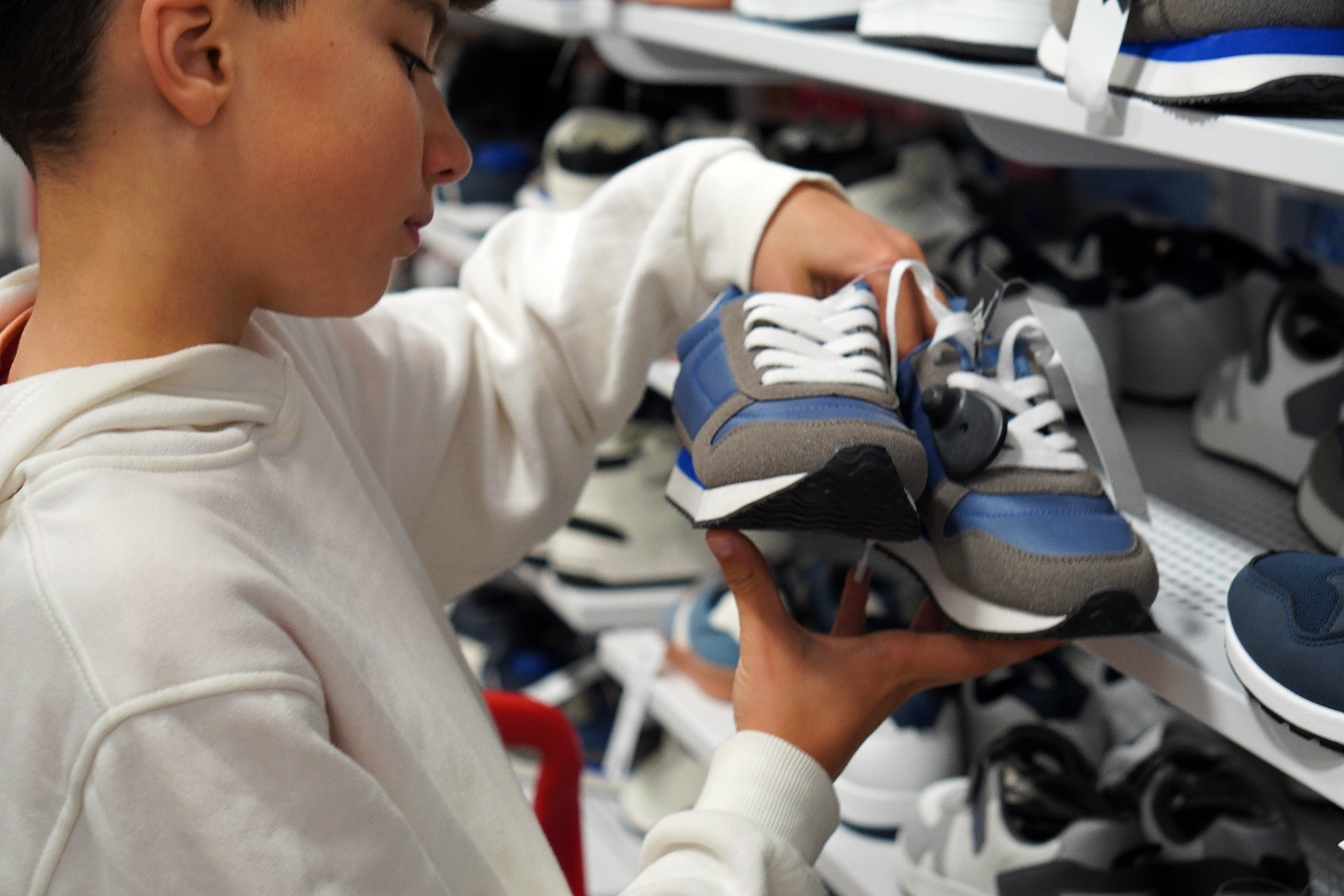 kids clothes shopping