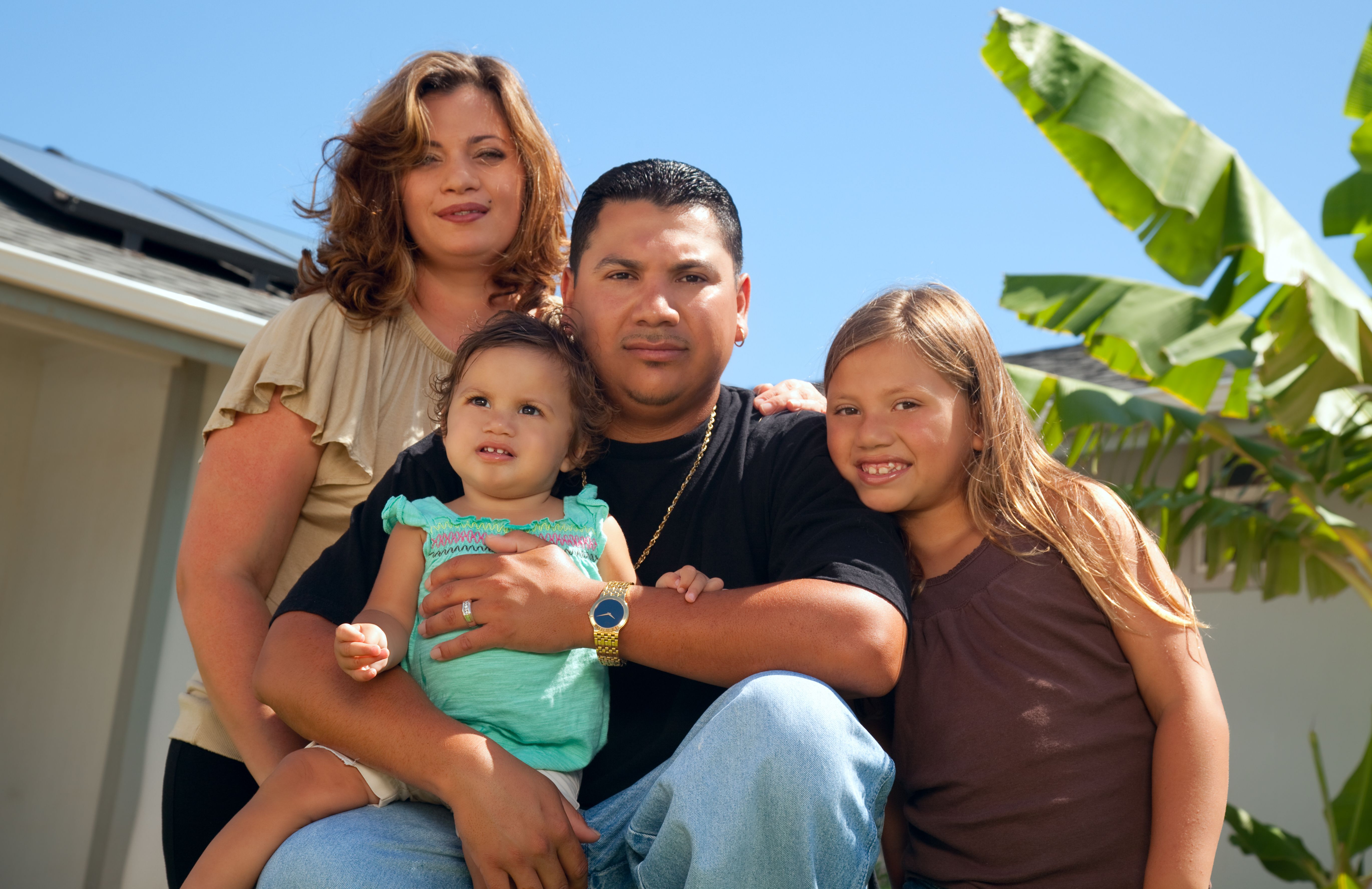 family solar panels