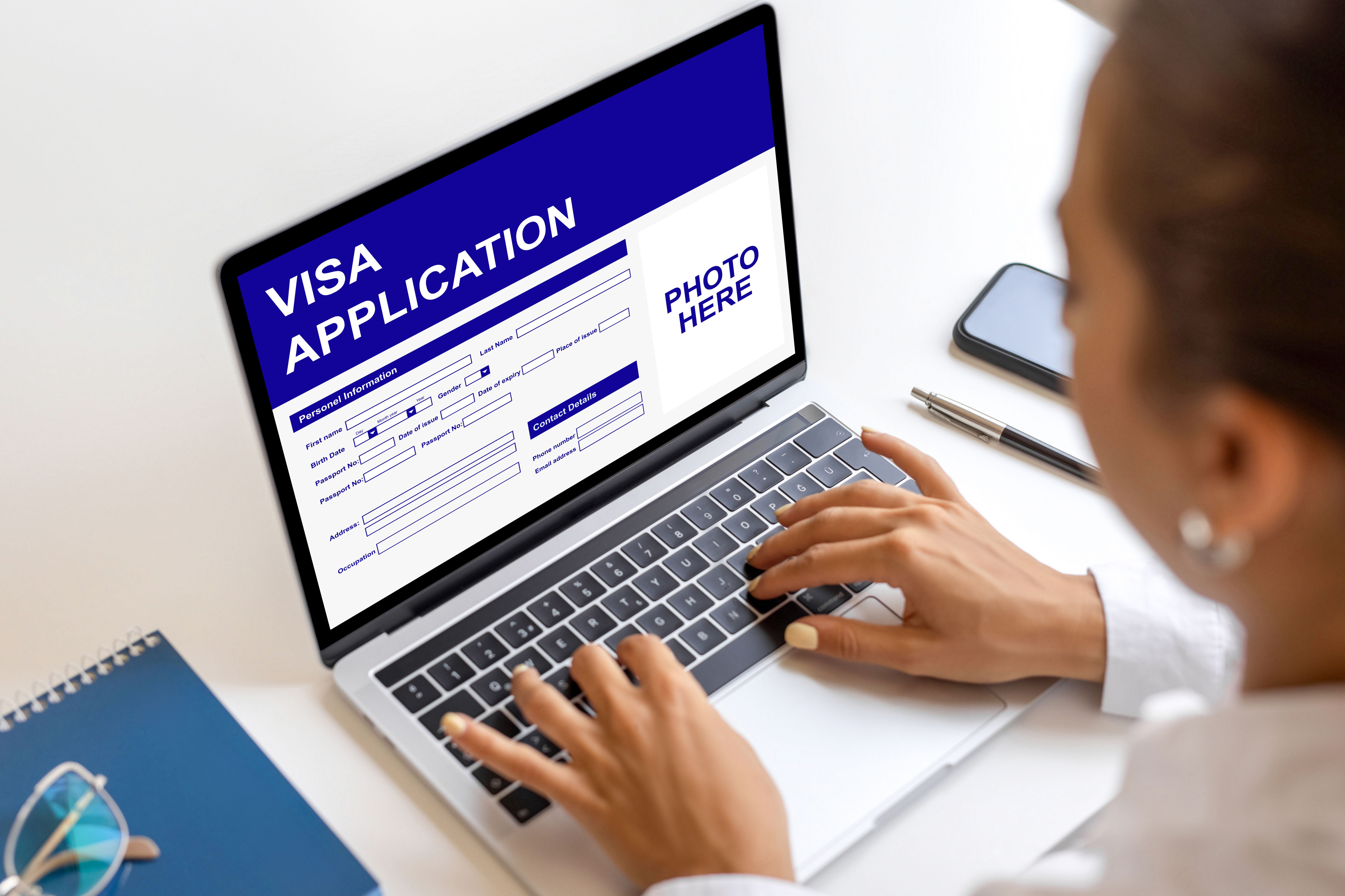 applying visa