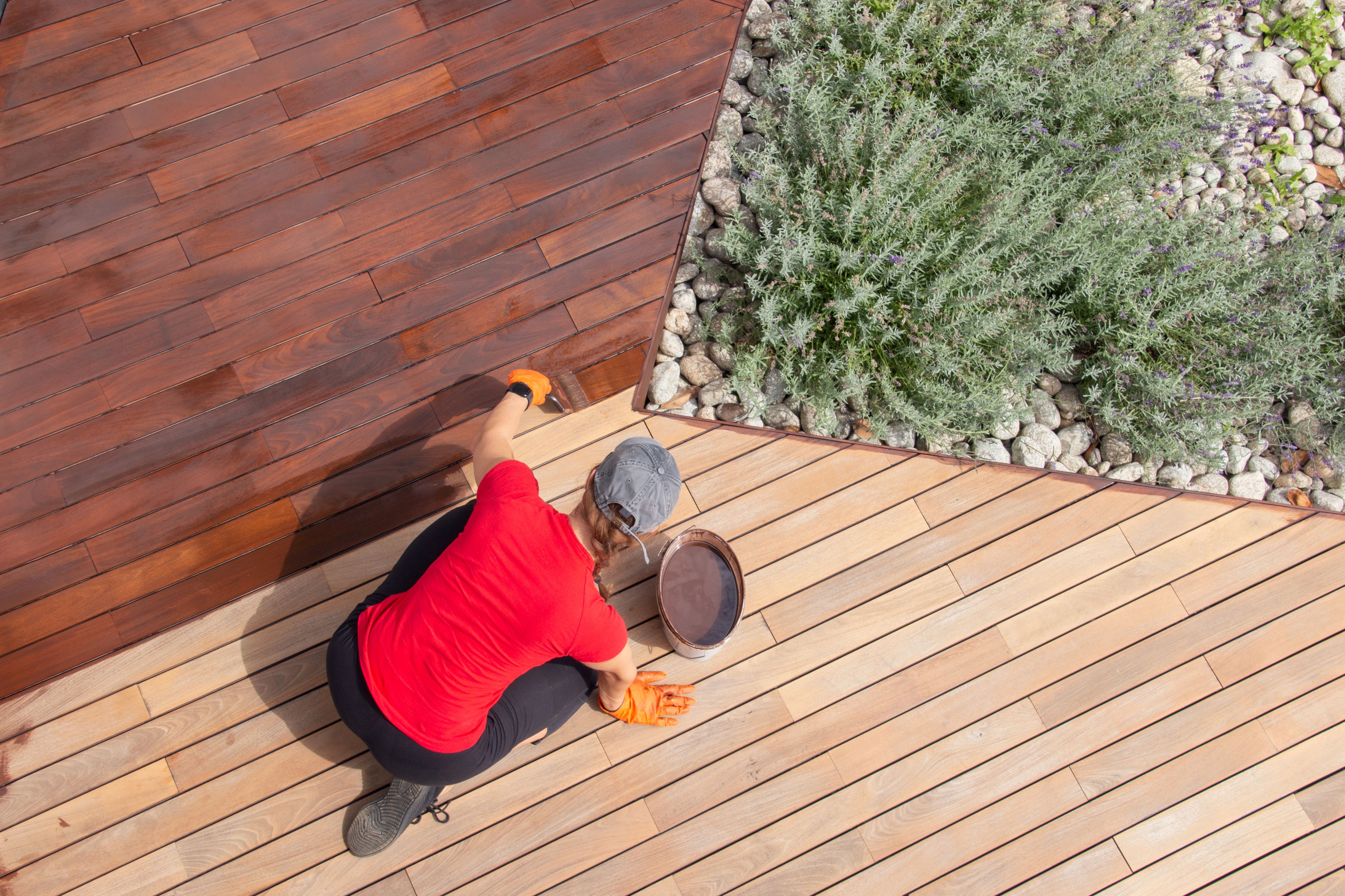 wood staining