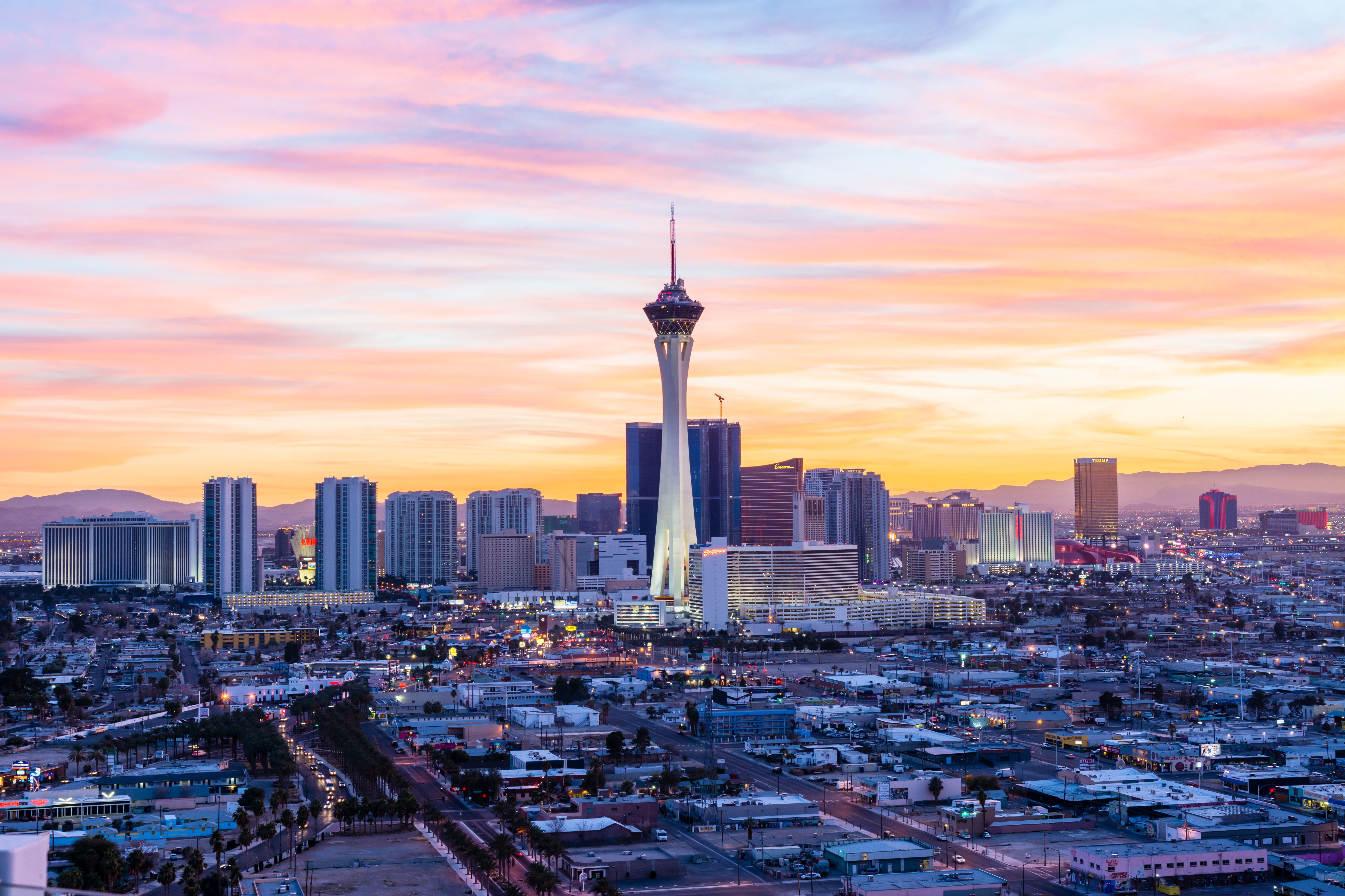 las vegas skyline